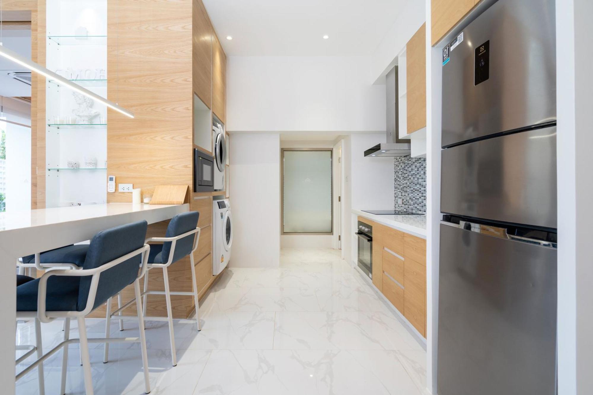 New Modern Aesthetic 3-storey A15 In Gated Just 10 Min Drive Laguna Phuket