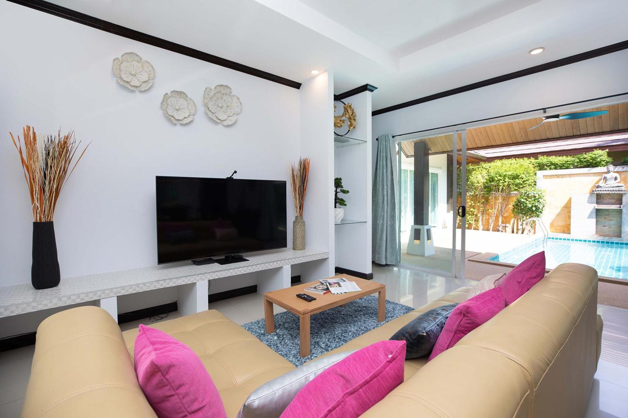 Tropical 3br Pool Prima, Just 5min Drive To Naiharn And * Rawai