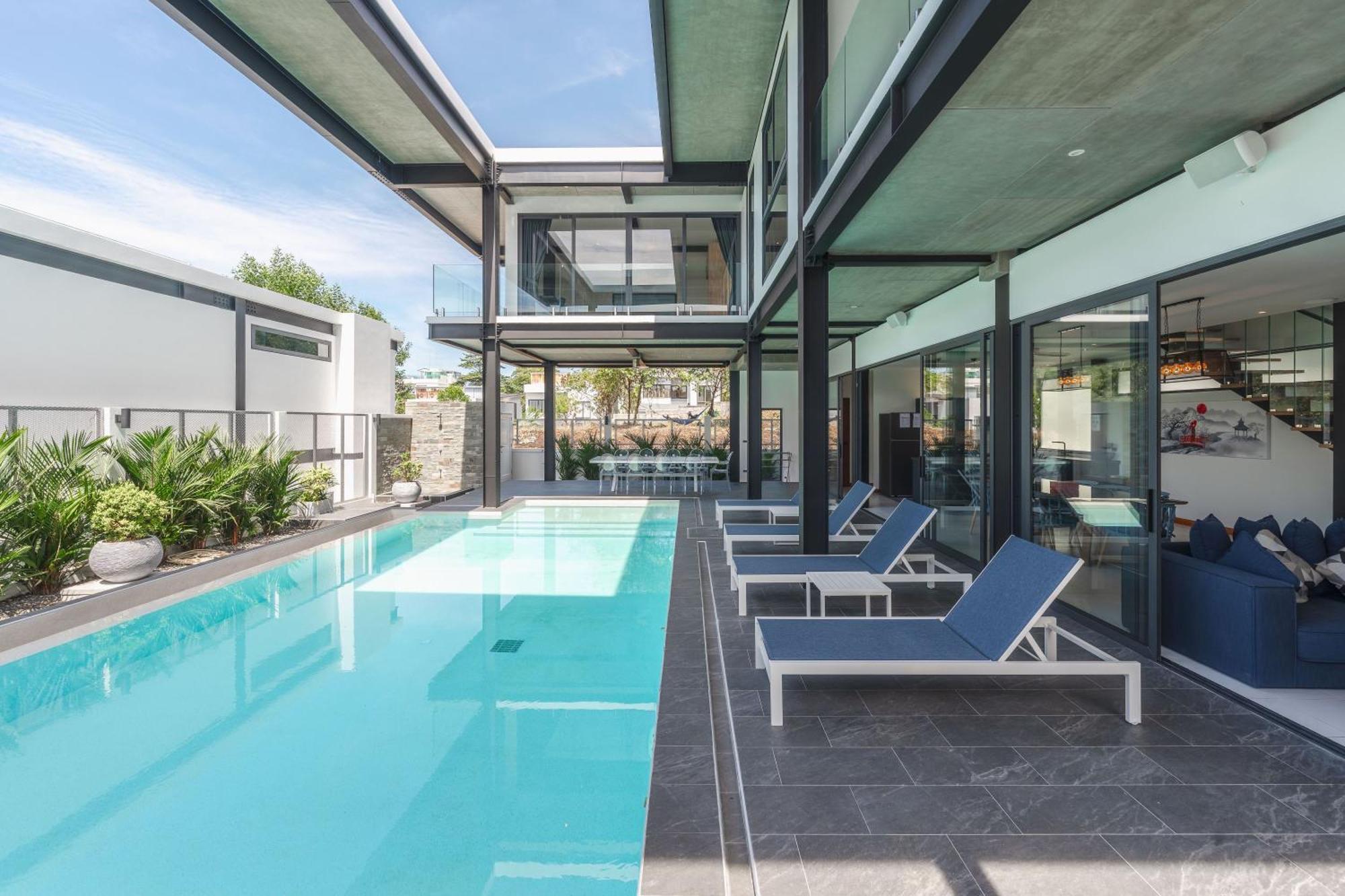 Totally New 4br Private Sunset Garden 2, 12m Oxygen Pool * Ban Saiyuan