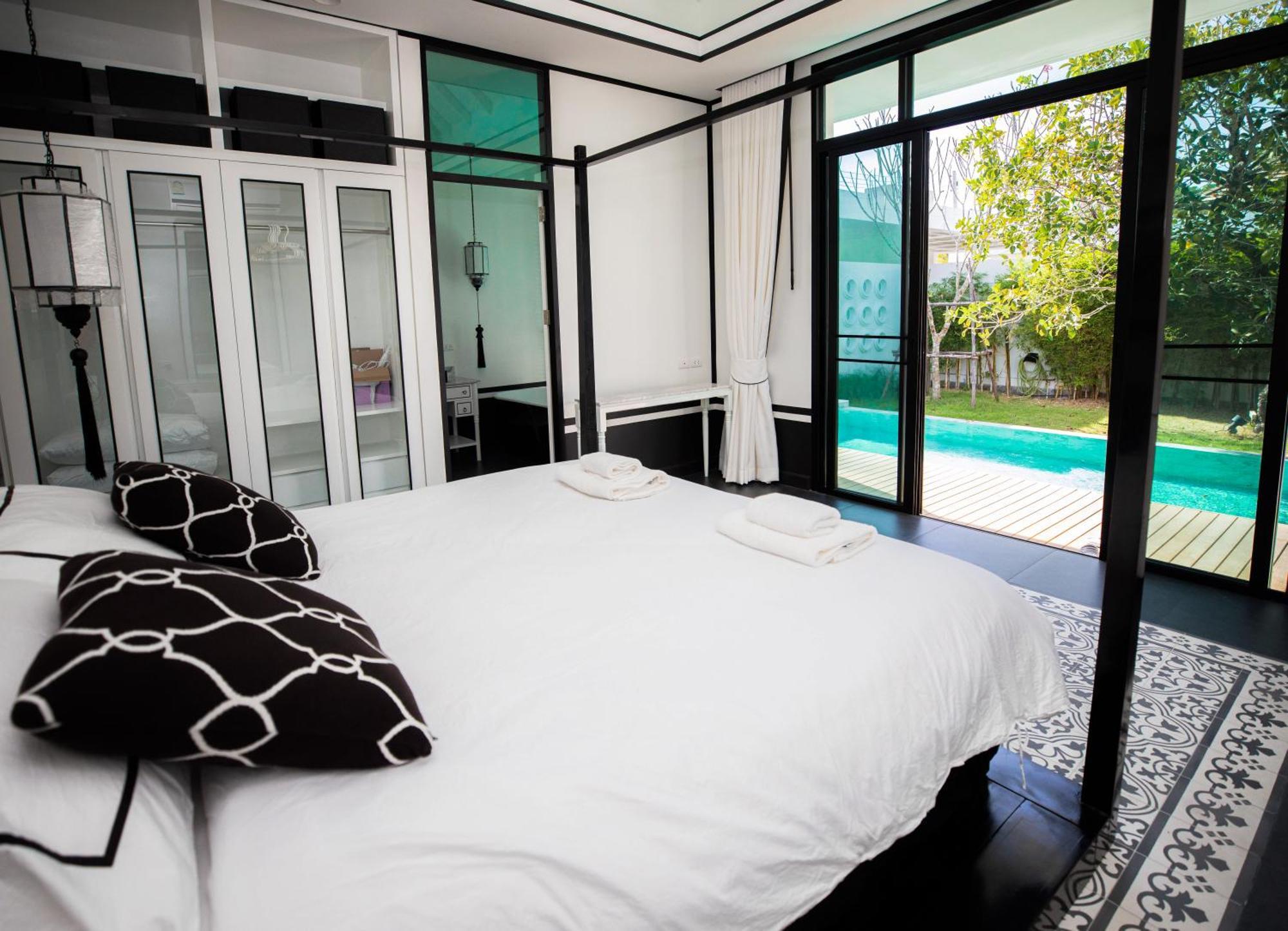 Guest house 查龙3卧室花园泳池别墅 Ban Suan (Phuket)