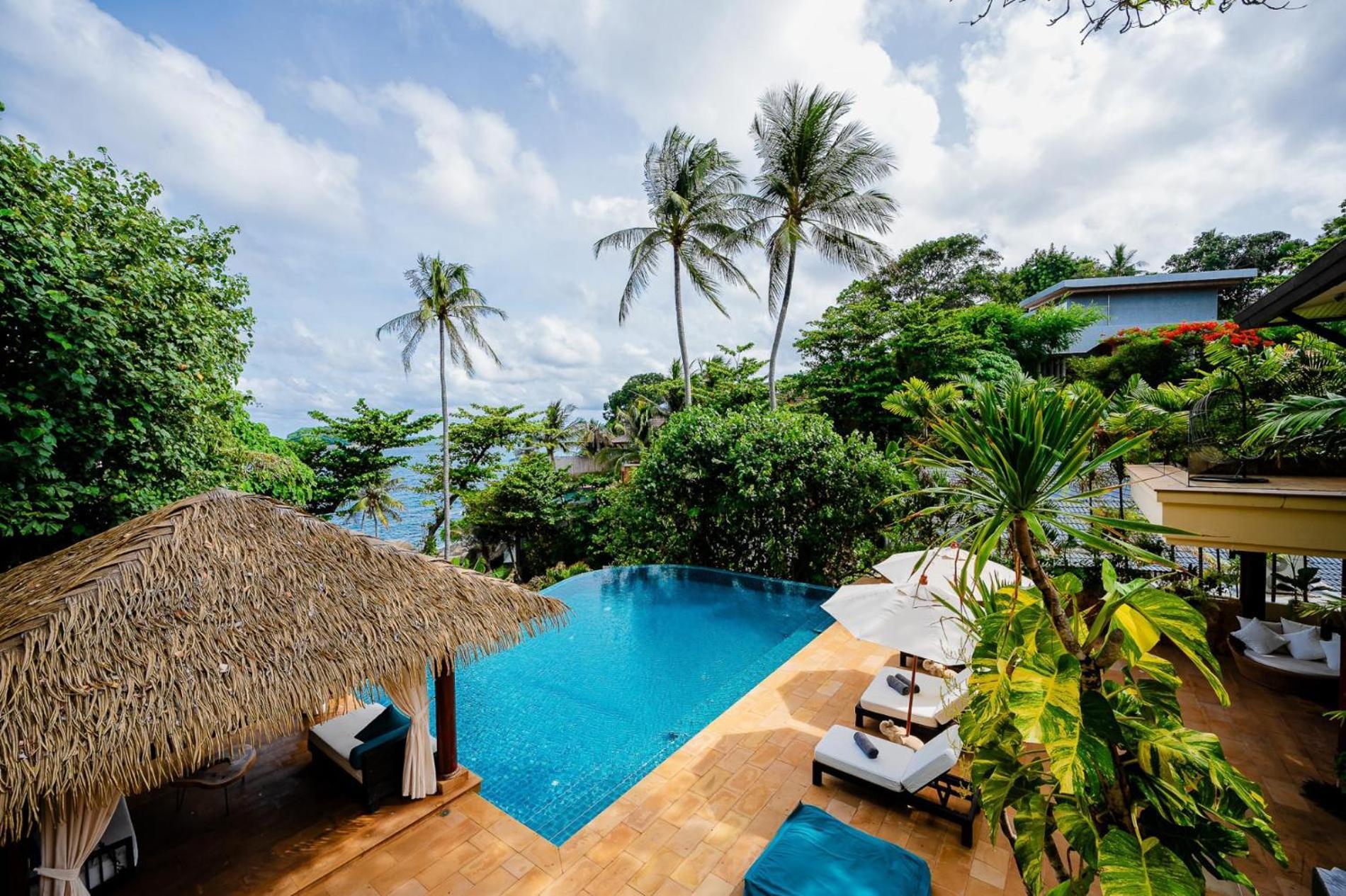 Aluna - Oceanfront 4 Bedroom Near Beach, Phuket Thailand Villa Kata Beach (Phuket)