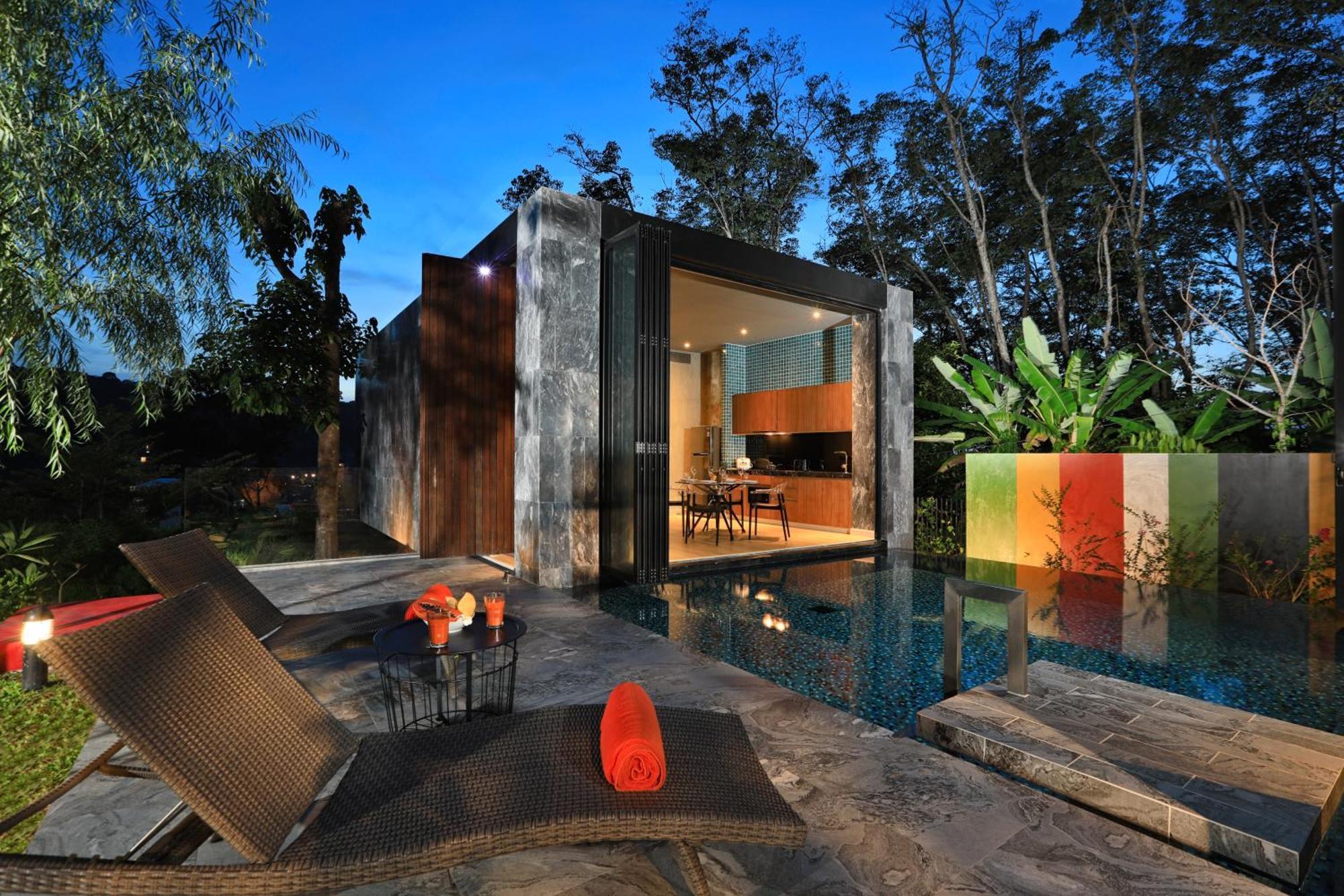 Seclusion In The Mountains, Near Kamala Beach