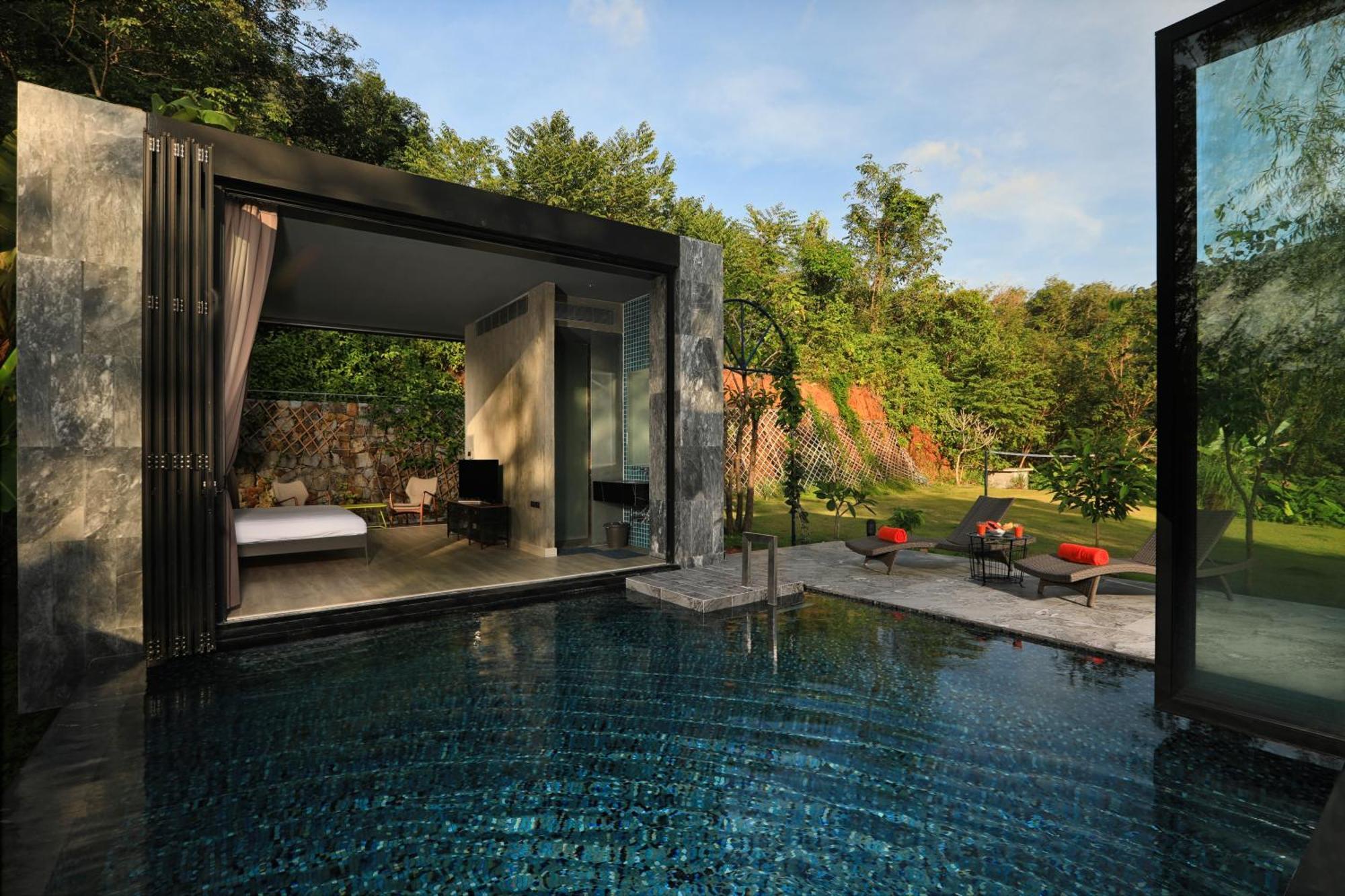 Seclusion In The Mountains, Near Villa *