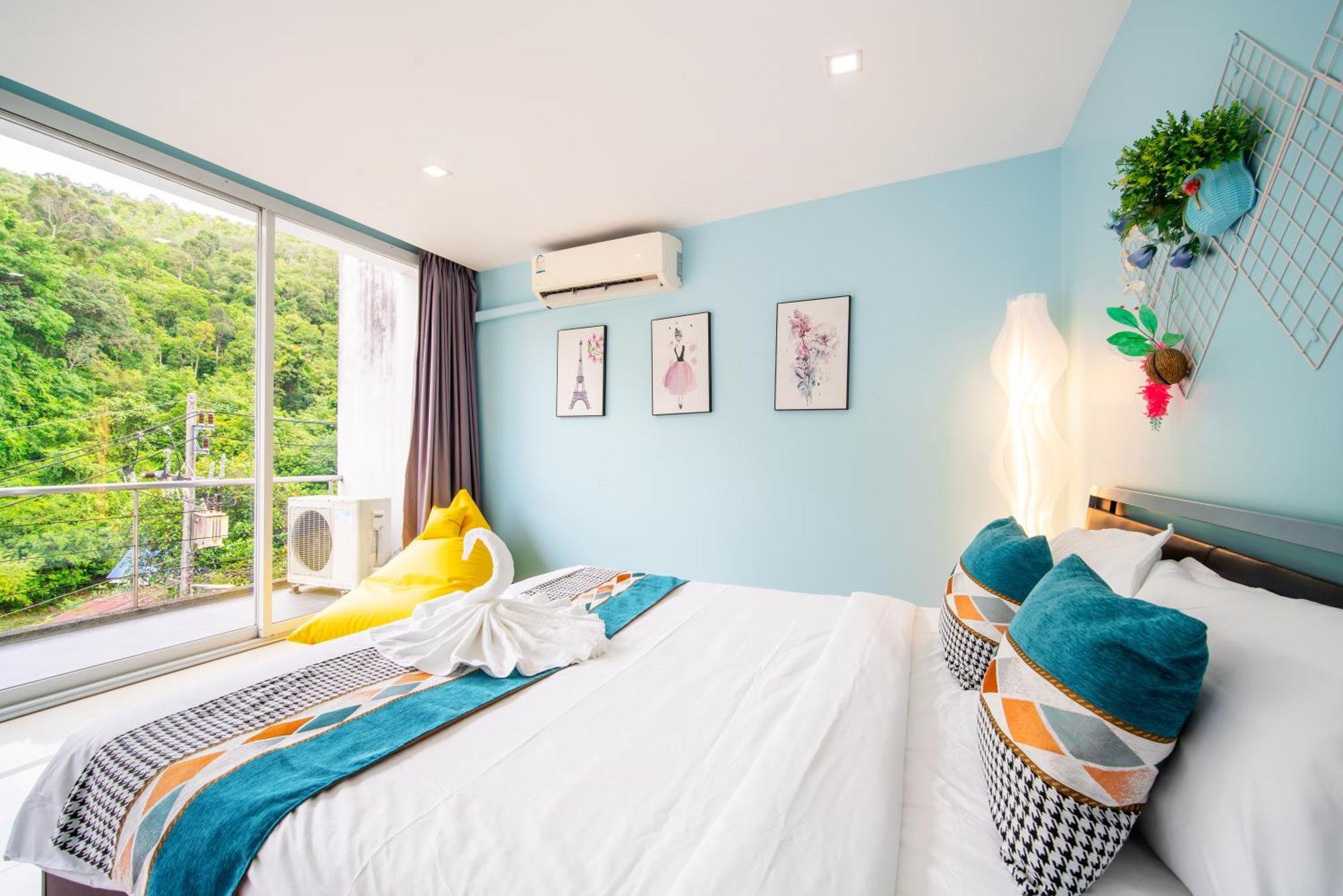 Villa Villa1：3卧泳池别墅【两个海景房】 近班赞江西冷海滩【中文管家】提供摩托车
