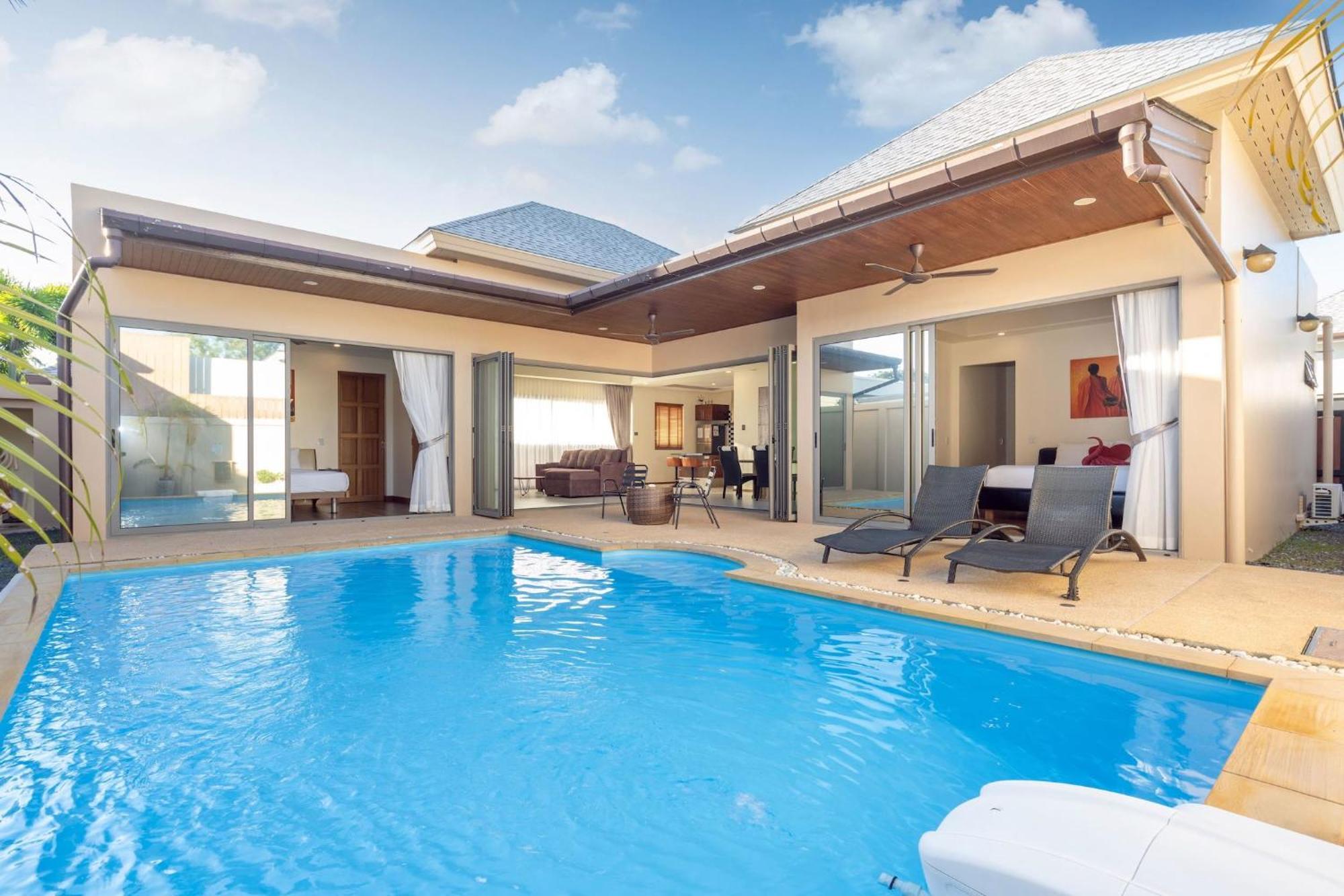 New Boutique Pool Sequoia Close To And Naiharn Villa Rawai
