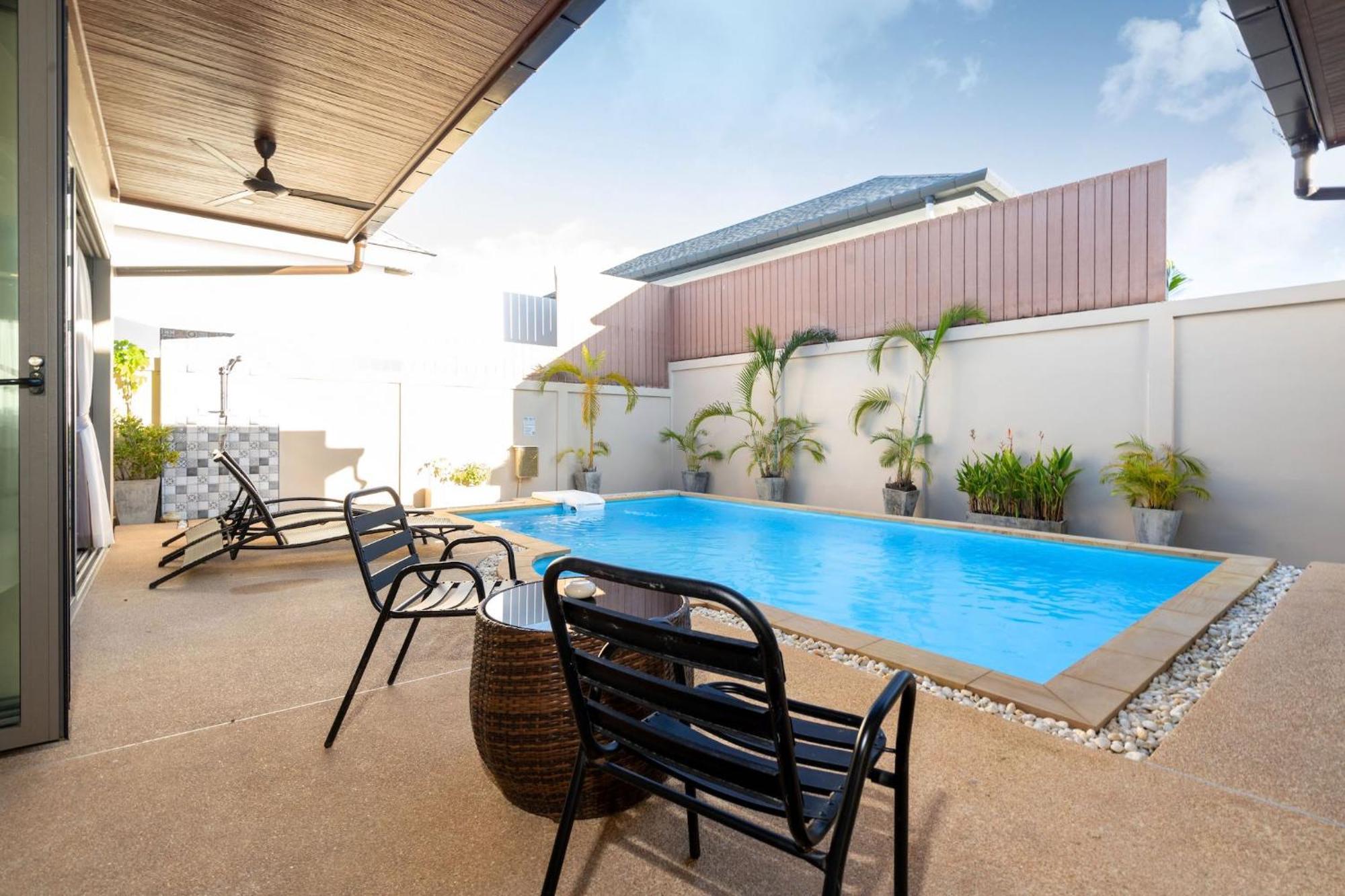 New Boutique Pool Sequoia Close To And Naiharn Rawai