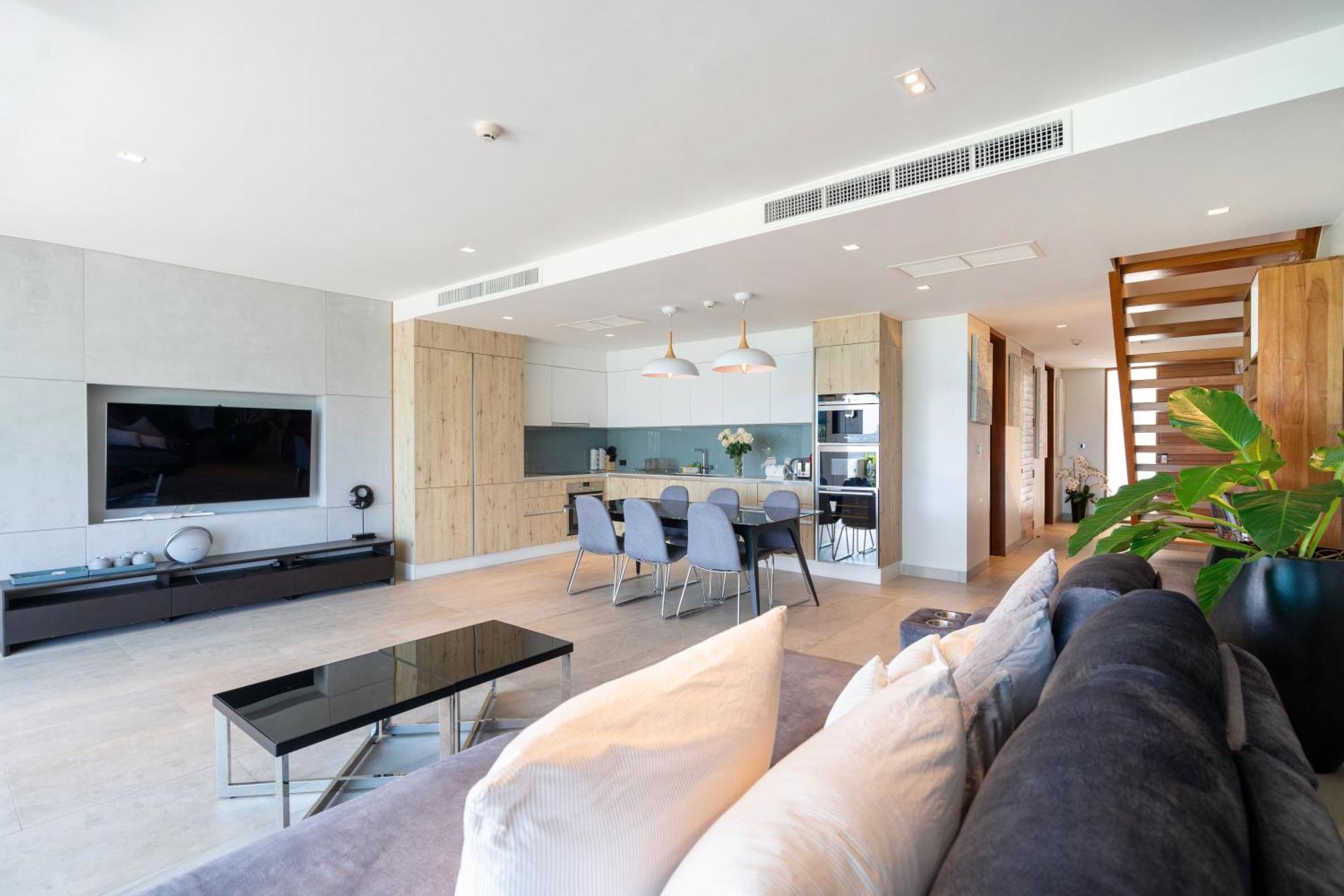 Apartment Sea View 2br Duplex In The Bluepoint 88 Near And Paradise Beach Patong