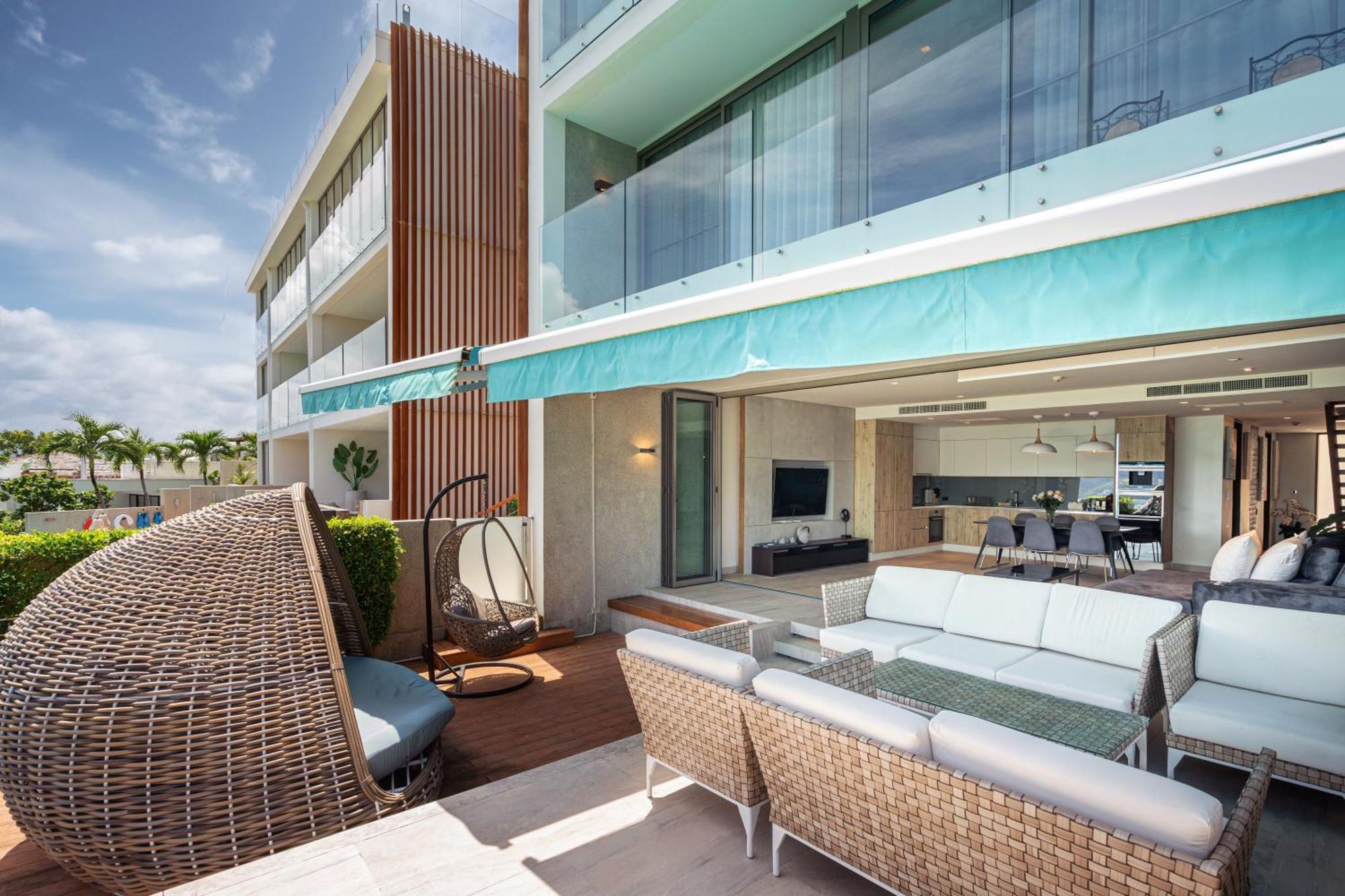 Apartment Sea View 2br Duplex In The Bluepoint 88 Near And Paradise Beach *