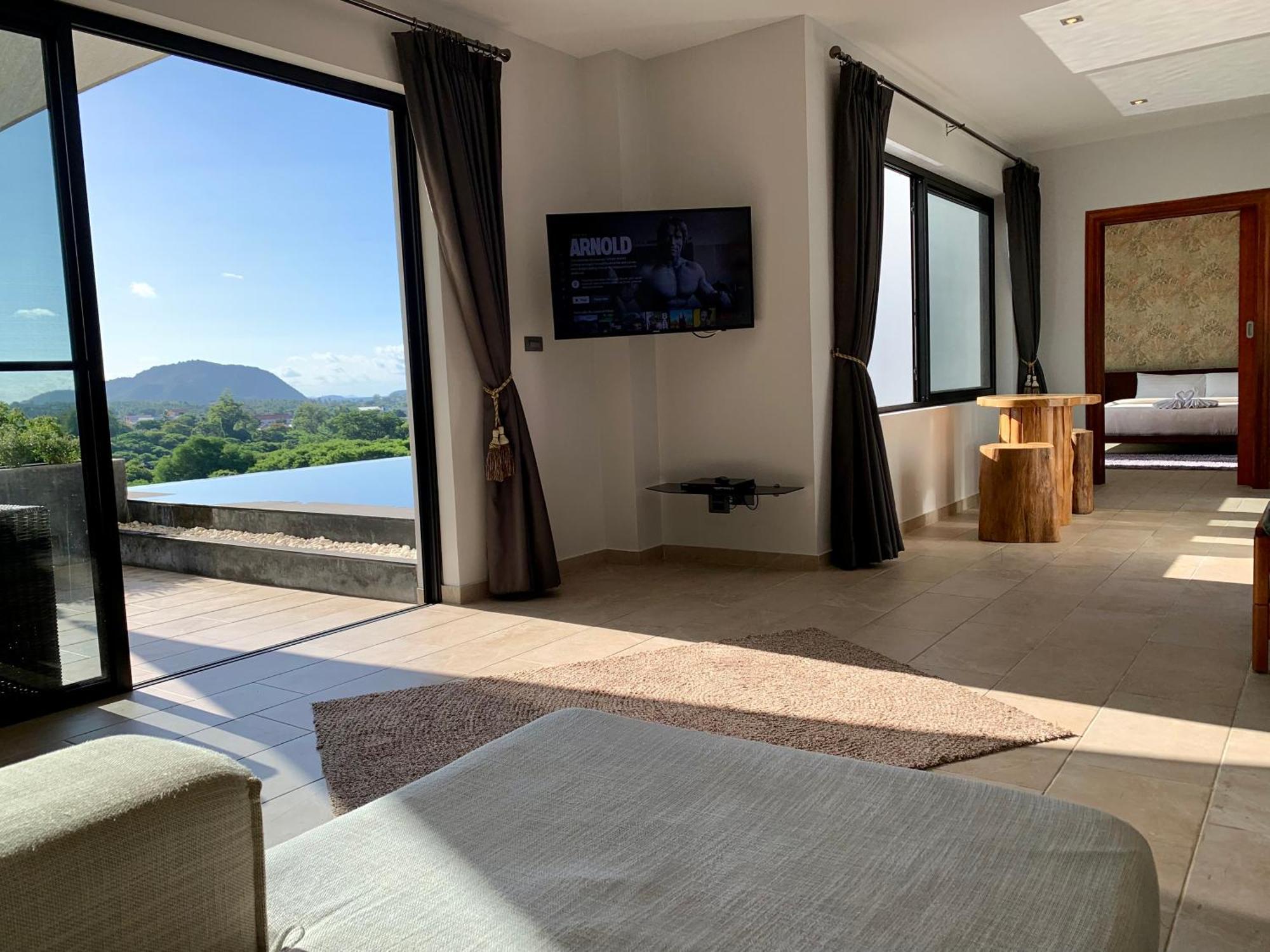 Apartment Infinity Pool At Viewpoint Nai Harn