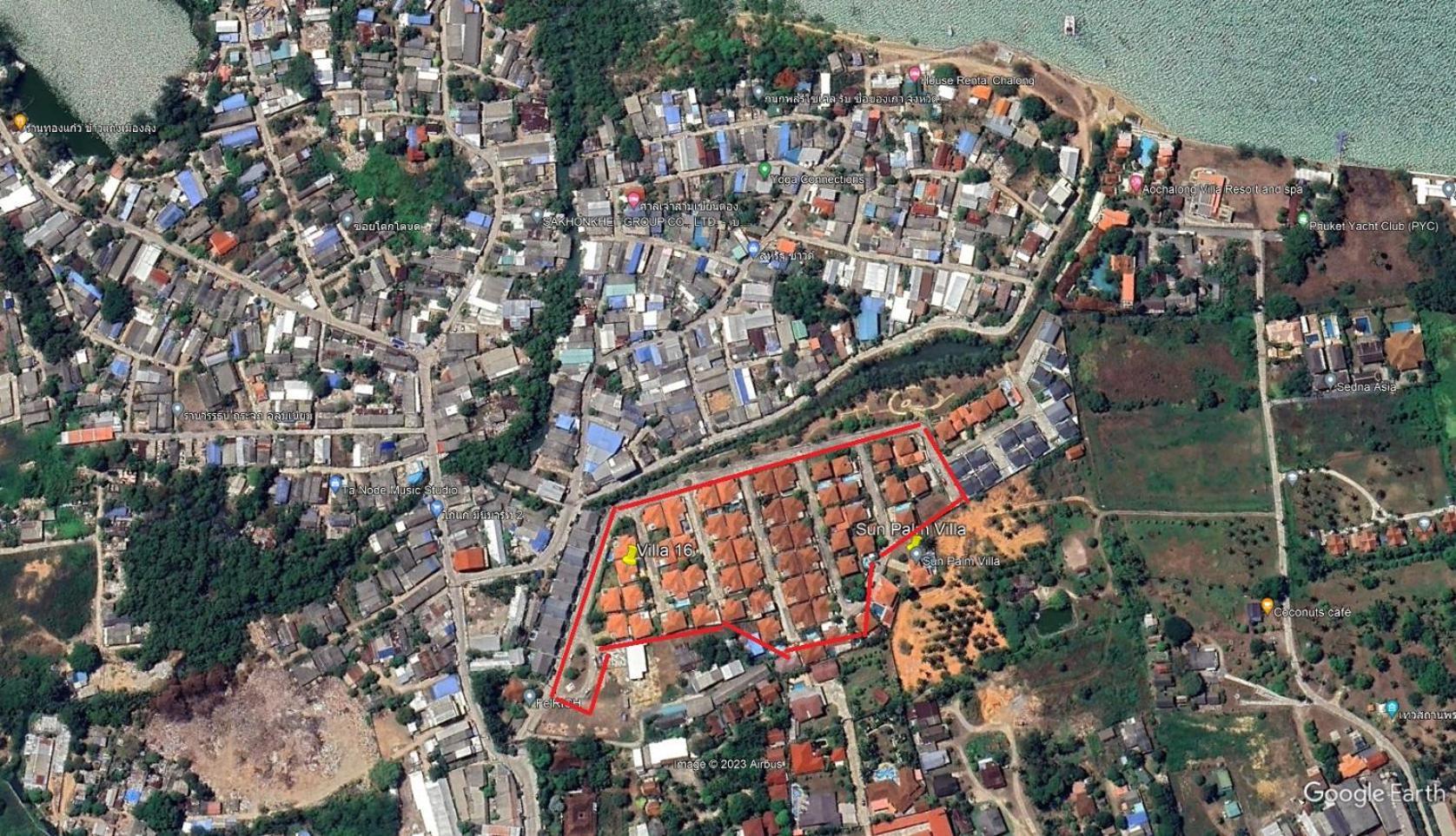 Villa Chalong'da Muhtesem Lokasyon Havuzlu