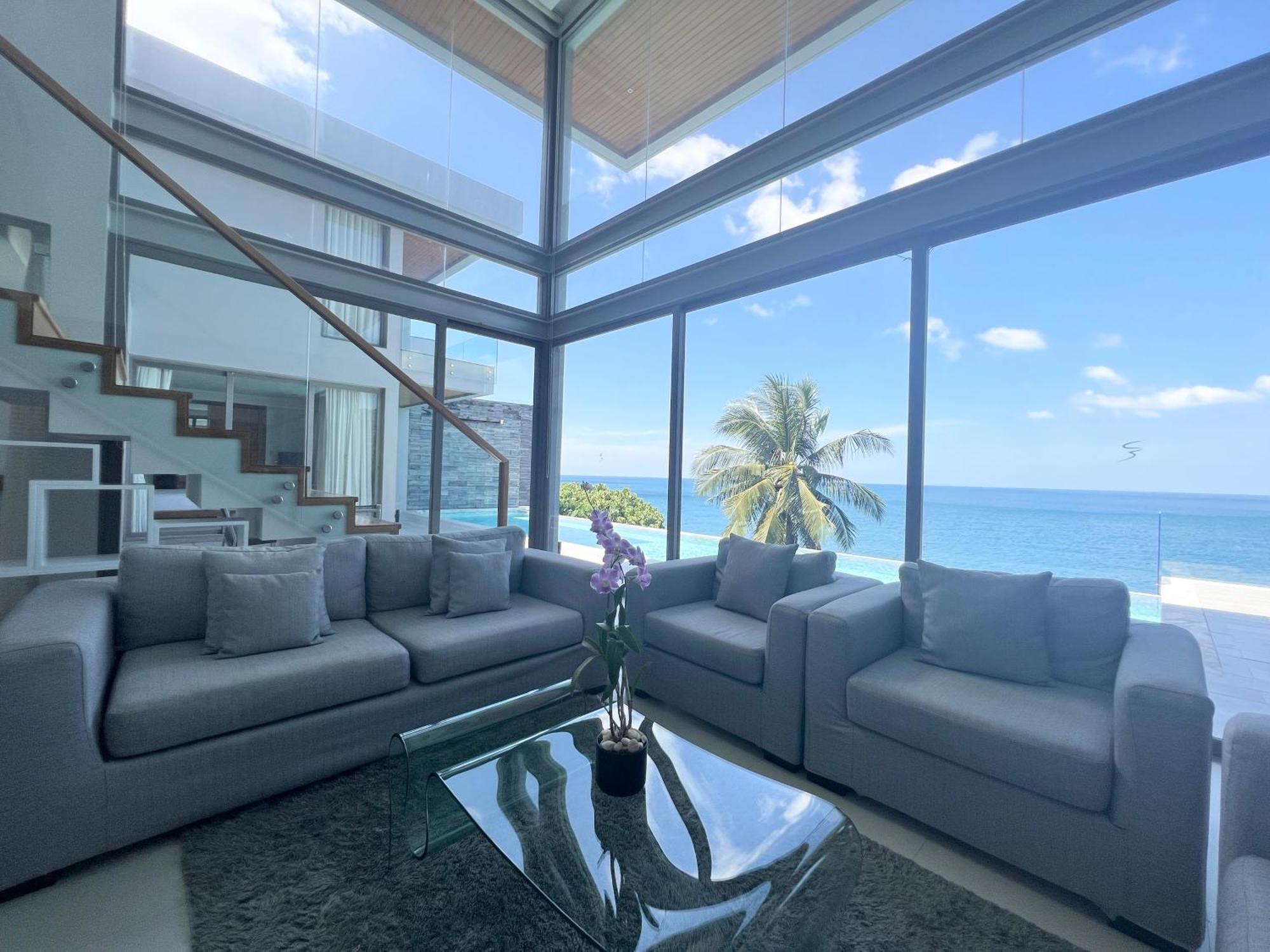 Villa 卡马拉一线海景别墅6卧室直通海滩 *