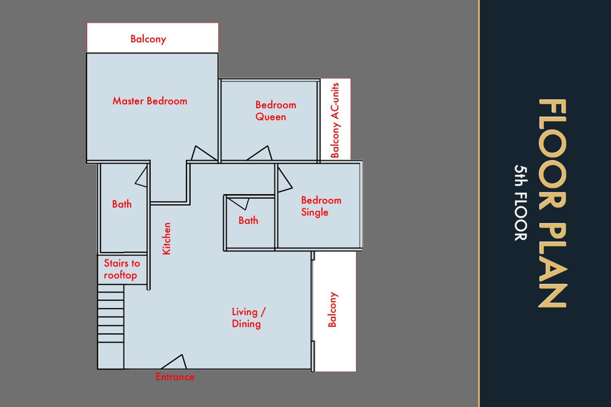 Appartement 3 Bedroom Amazing With Private Rooftop Pool Kamala Beach
