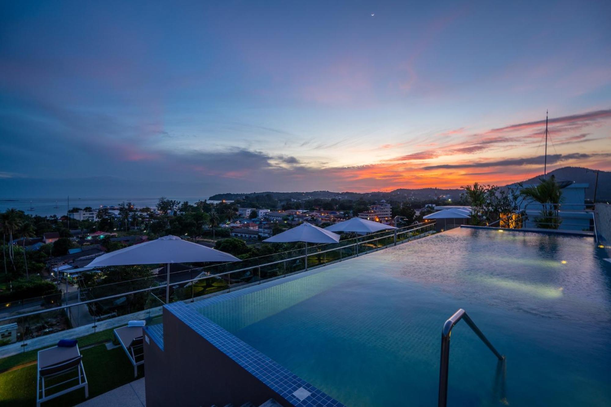 Tropical Pool View Babylon Sky M205 Near Apartment Rawai