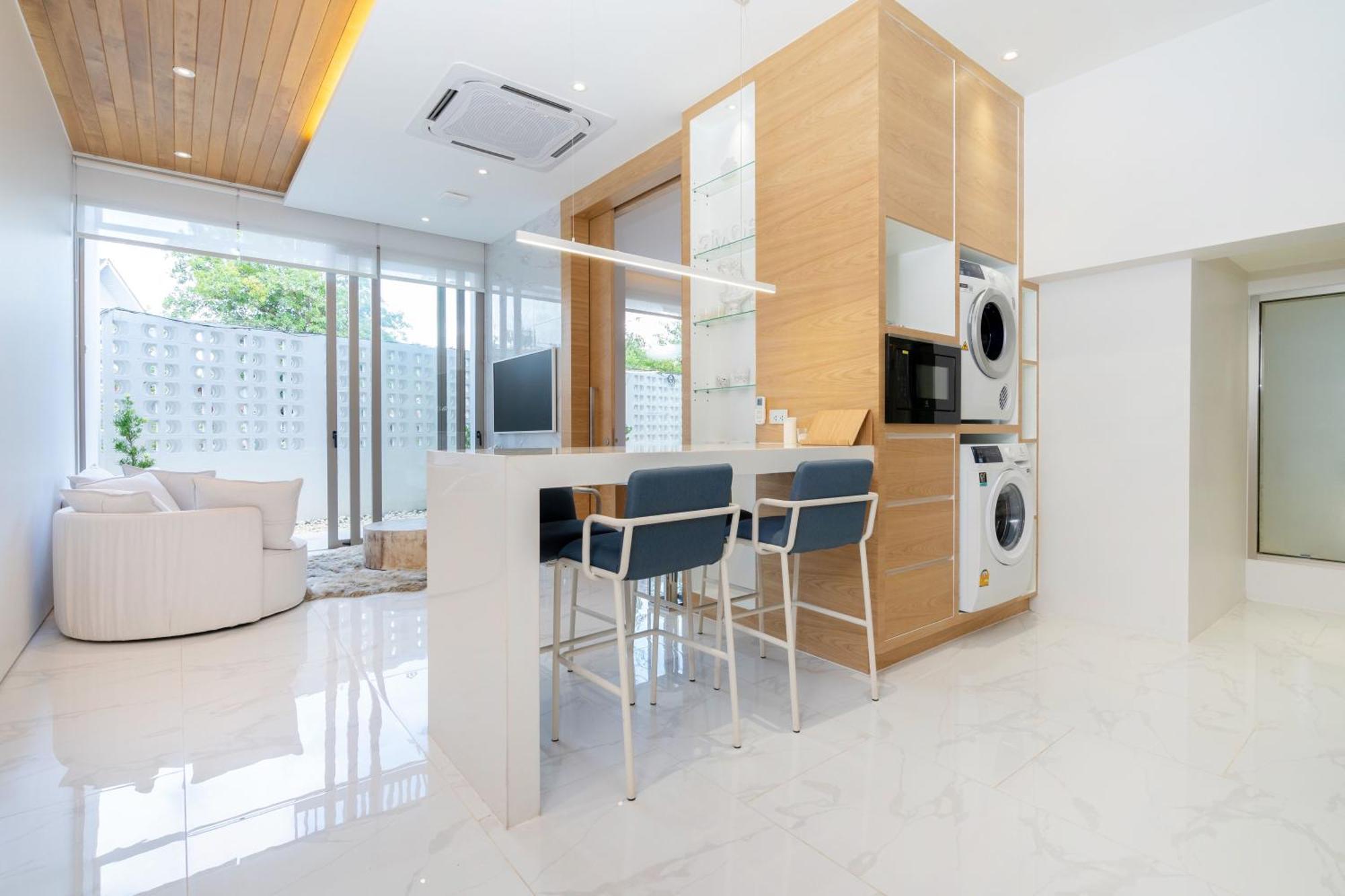 Aesthetic 3 Storey A23, Private Pool, Close To Ma Doo Bua Cafe And Laguna * Ban Pak Lak