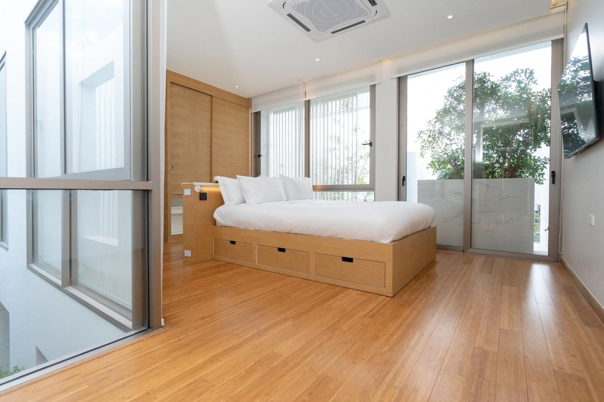 Aesthetic 3 Storey A23, Private Pool, Close To Ma Doo Bua Cafe And Laguna Villa *