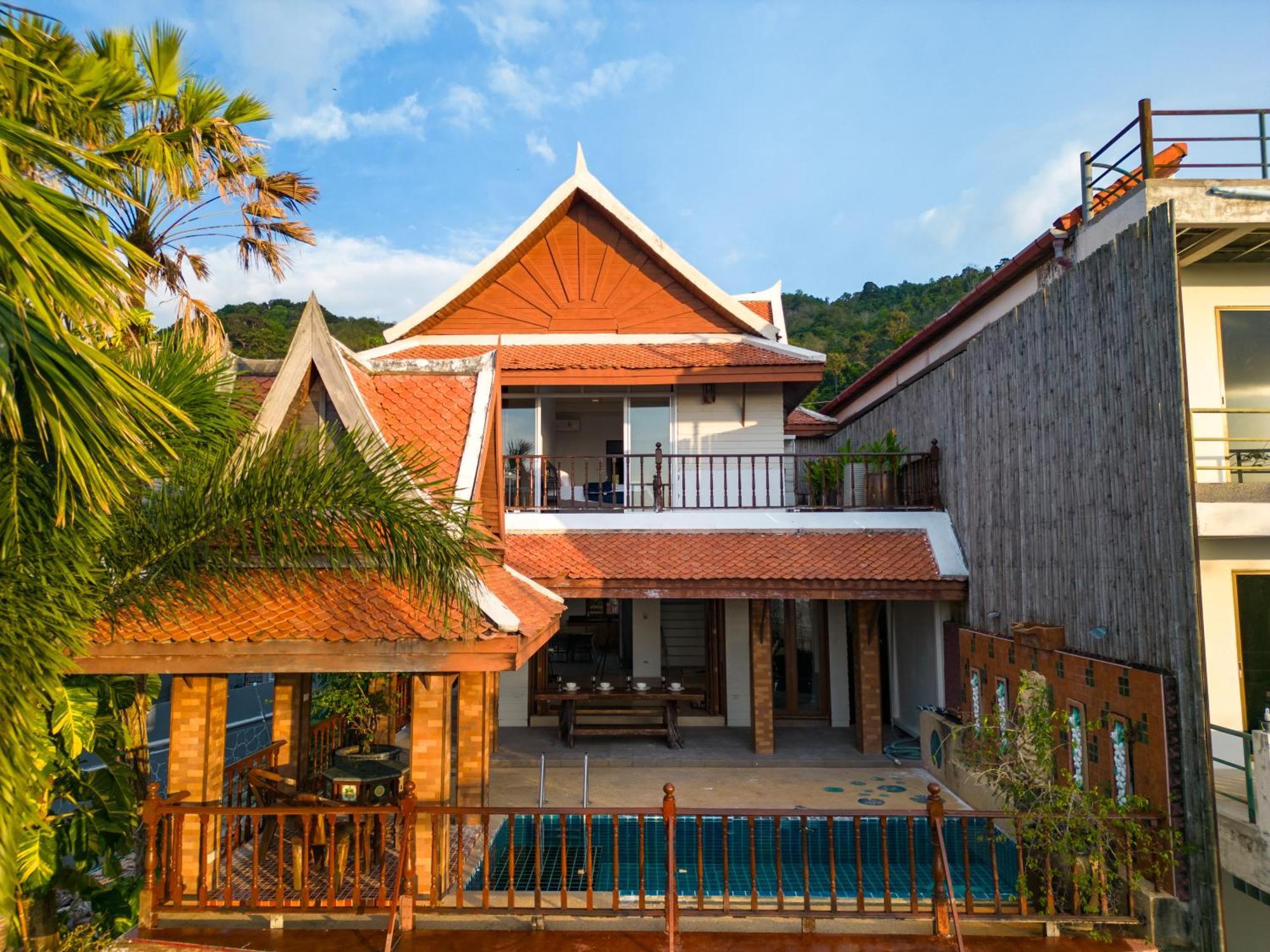 Villa 私人泳池 芭东海景 绝美落日 四卧别墅 Patong