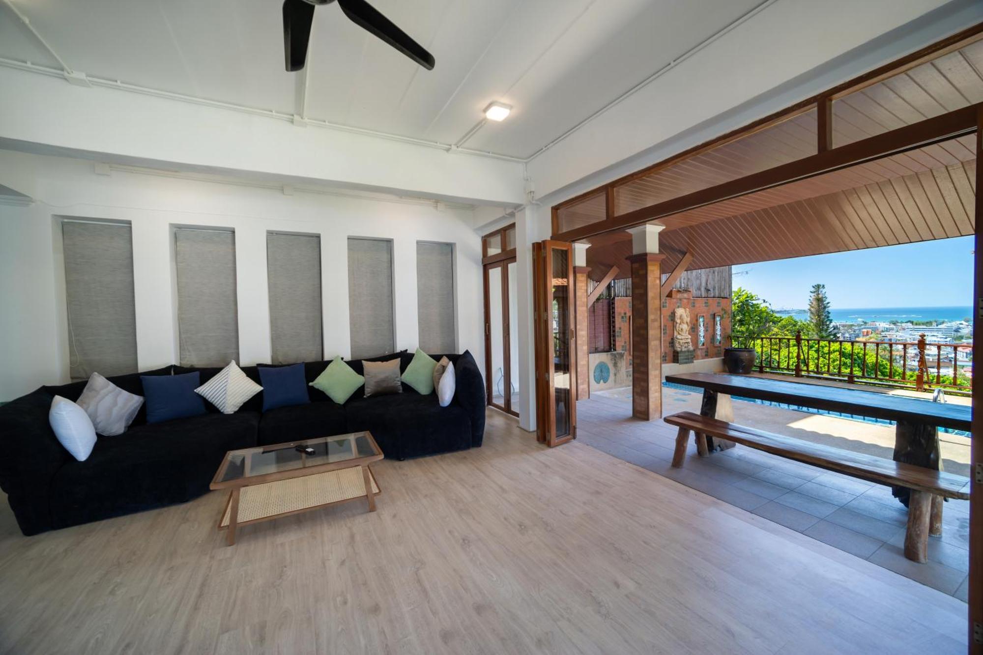 Villa 私人泳池 芭东海景 绝美落日 四卧别墅 Patong