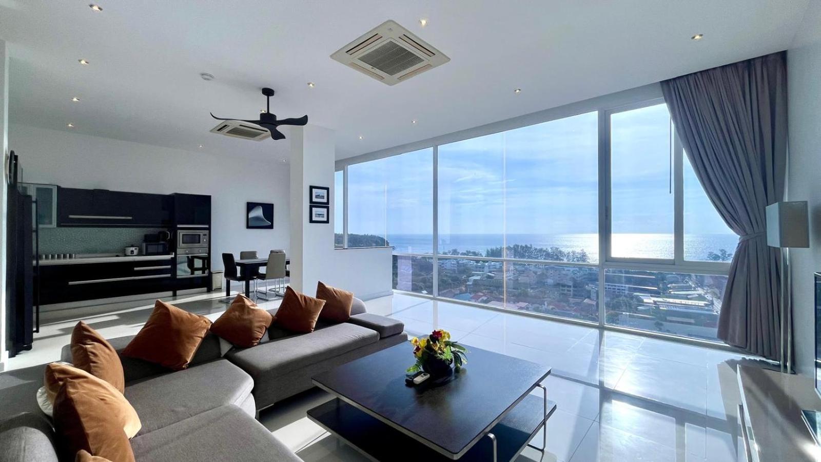 Apartment A2-stunning Seaview 4brs3baths Duplex Karon Ban Karon