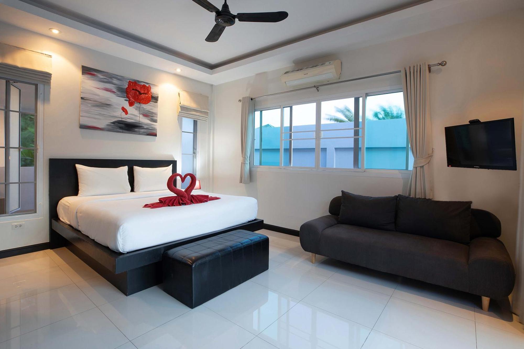 Villa 3br Marine With Private Pool, Waterfalls In Naiharn *
