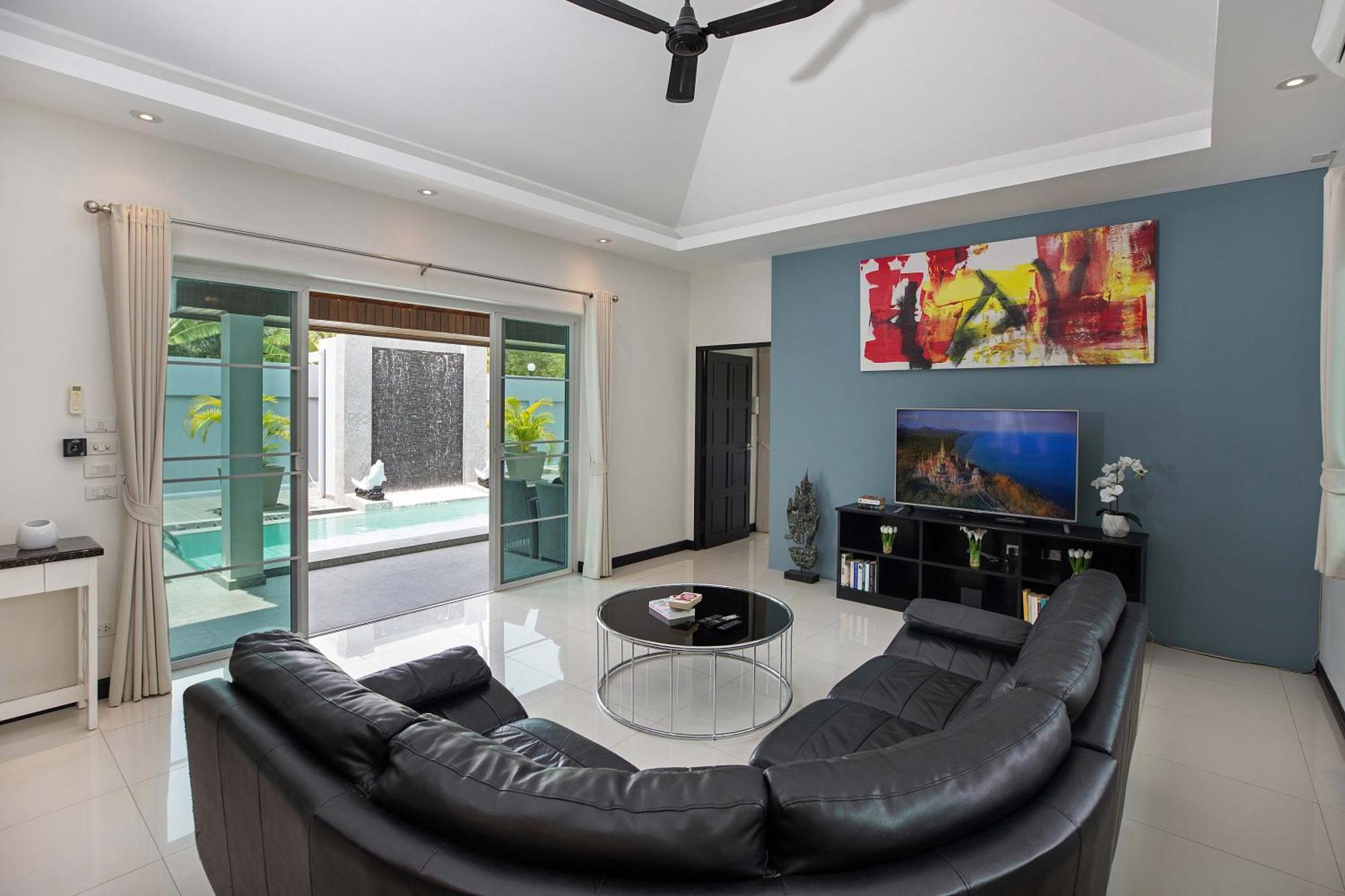 Villa 3br Marine With Private Pool, Waterfalls In Naiharn *