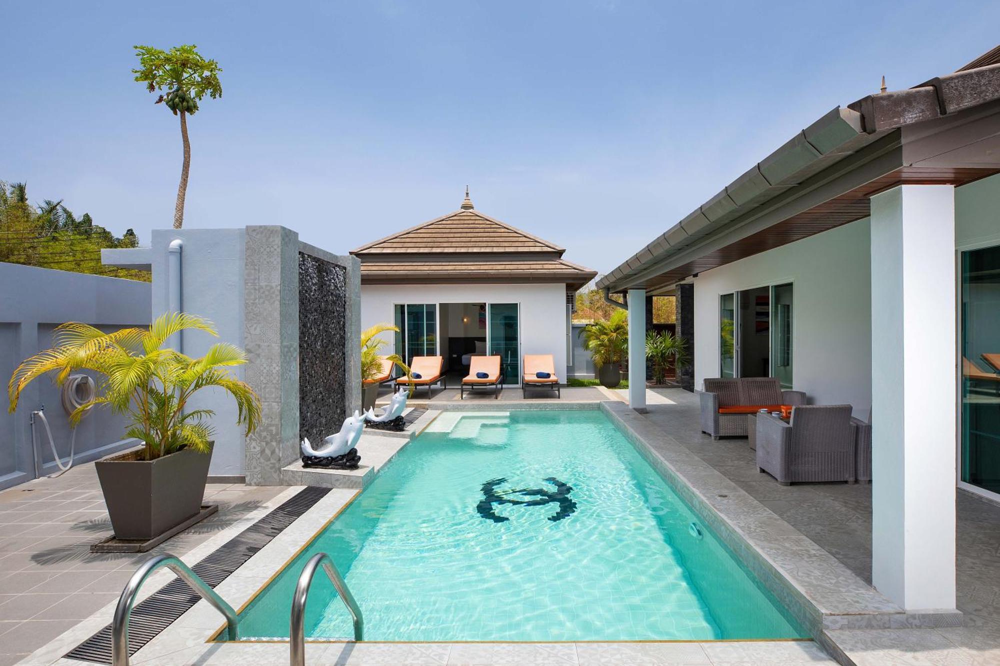 Villa 3br Marine With Private Pool, Waterfalls In Naiharn *