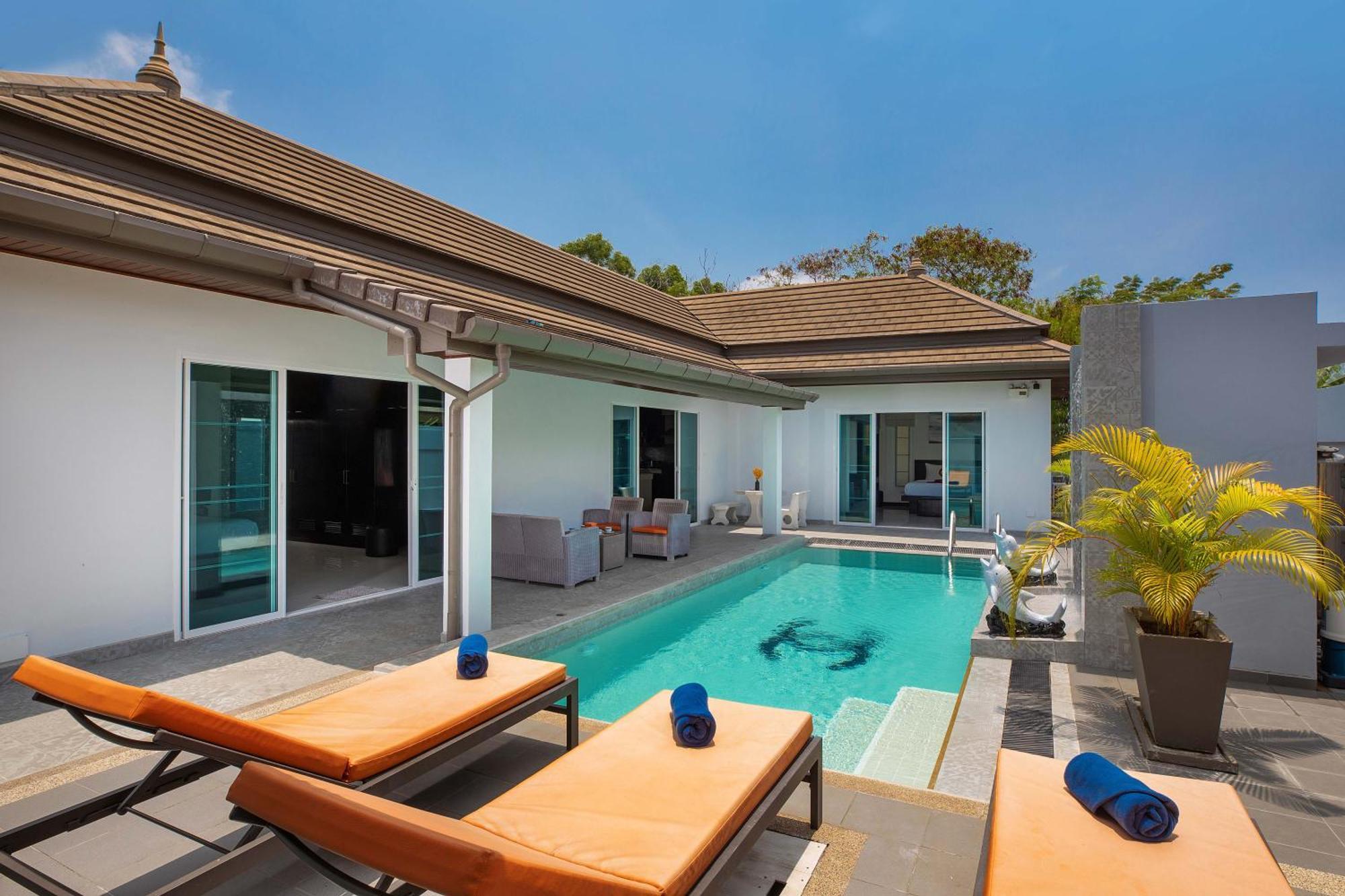 3br Marine With Private Pool, Waterfalls In Naiharn Rawai