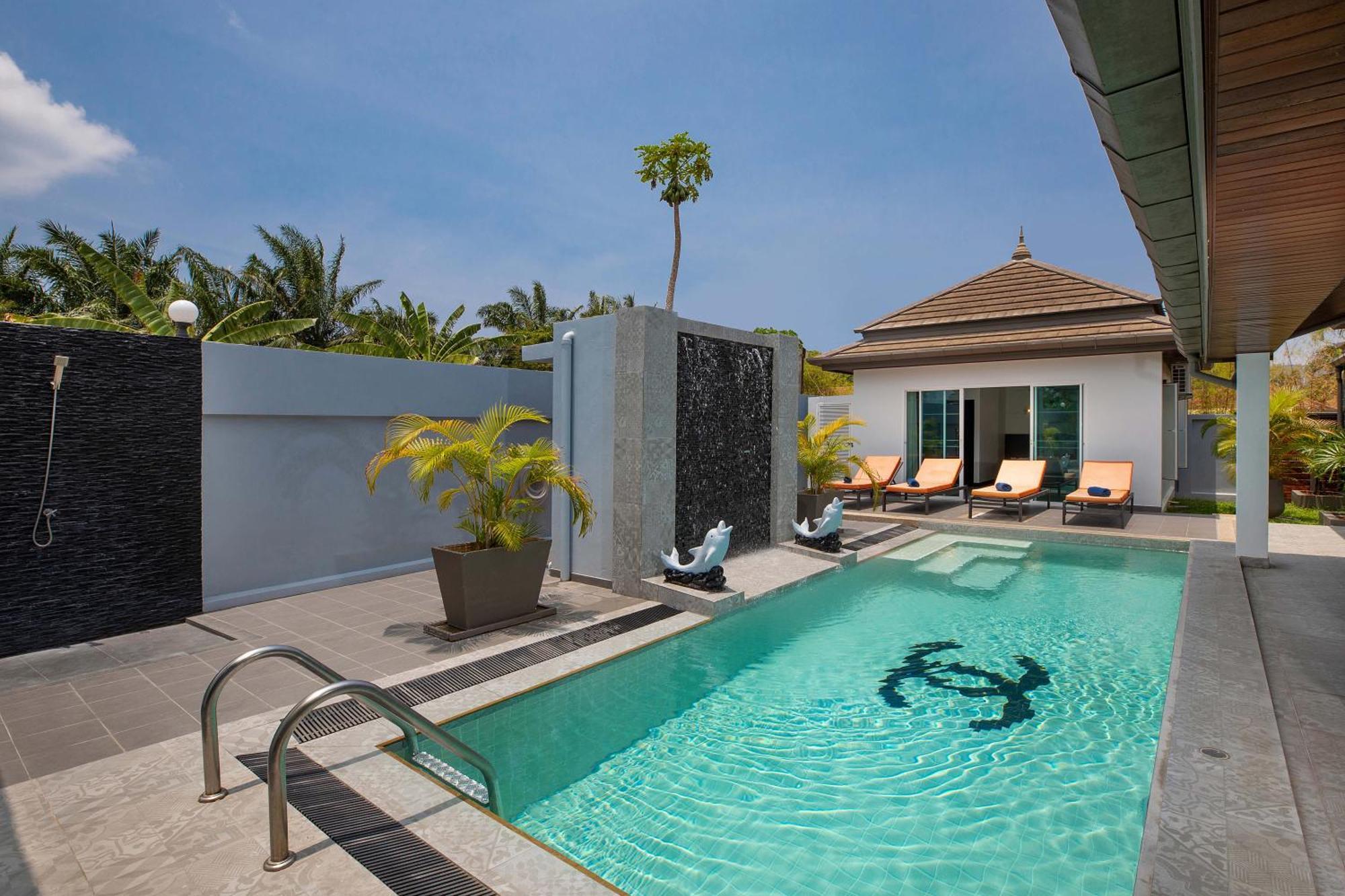 3br Marine With Private Pool, Waterfalls In Naiharn *