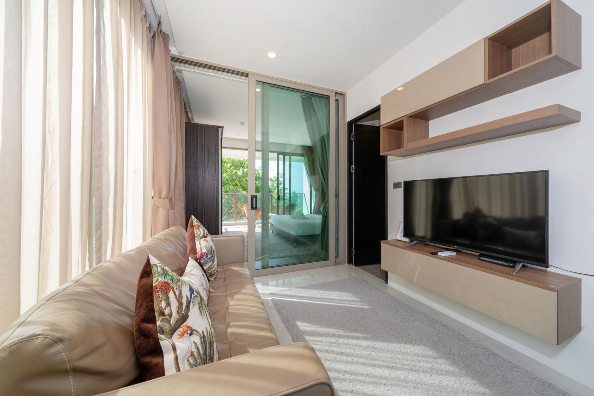 Lovely Kamala Ocean View Apartment C36, Just 5 Min Walk To The Beach Apartment