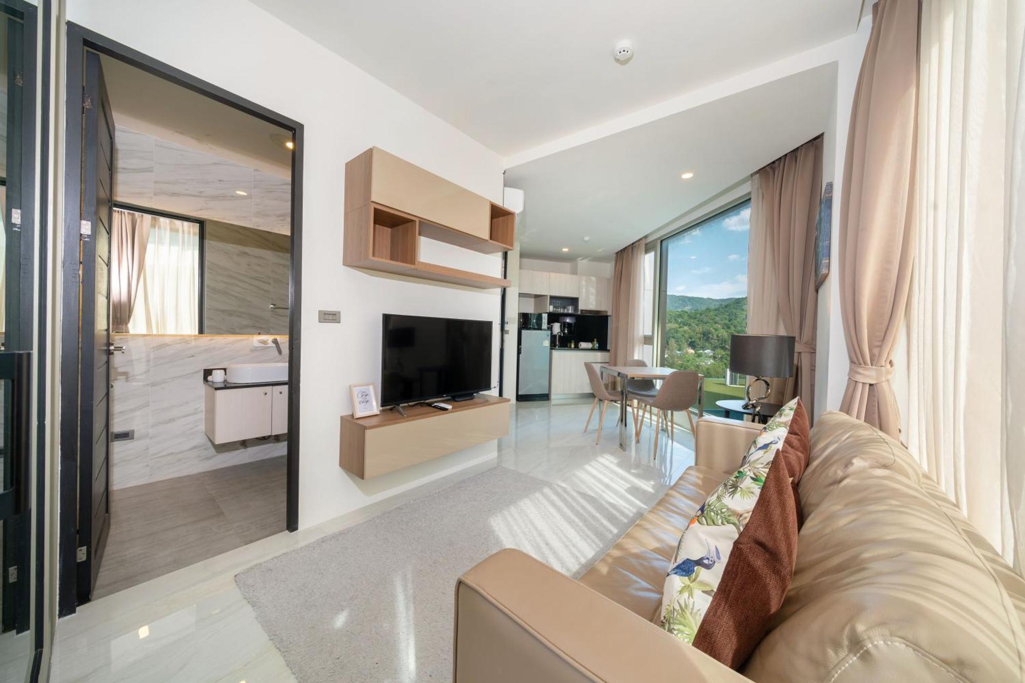 Apartment Lovely Kamala Ocean View Apartment C36, Just 5 Min Walk To The Beach Kamala Beach