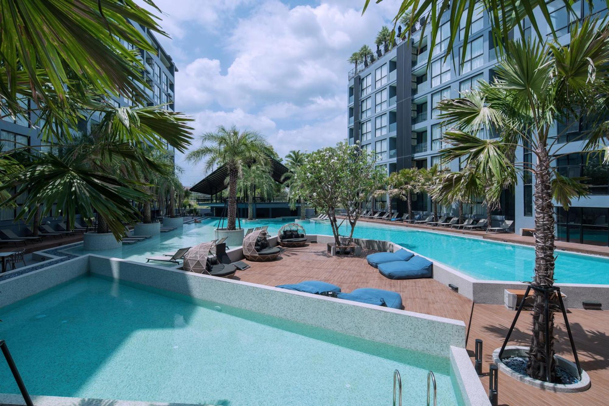 Tropical Hill View Citygate D707, Near And Fantasea Apartment Kamala Beach