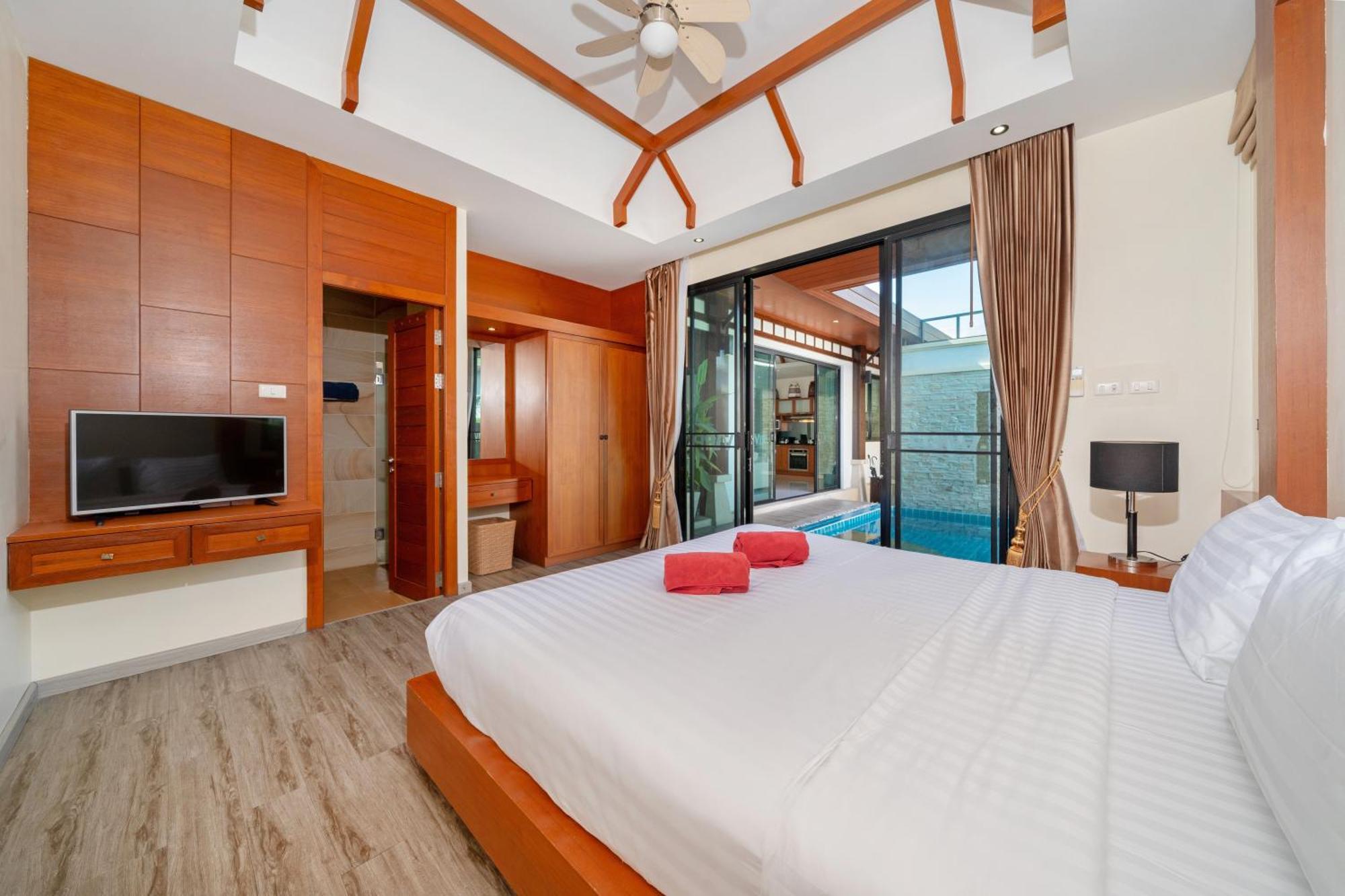 Villa Private 2br Pool 2d15 In Gated Residences Vip Near Kids Park Rawai