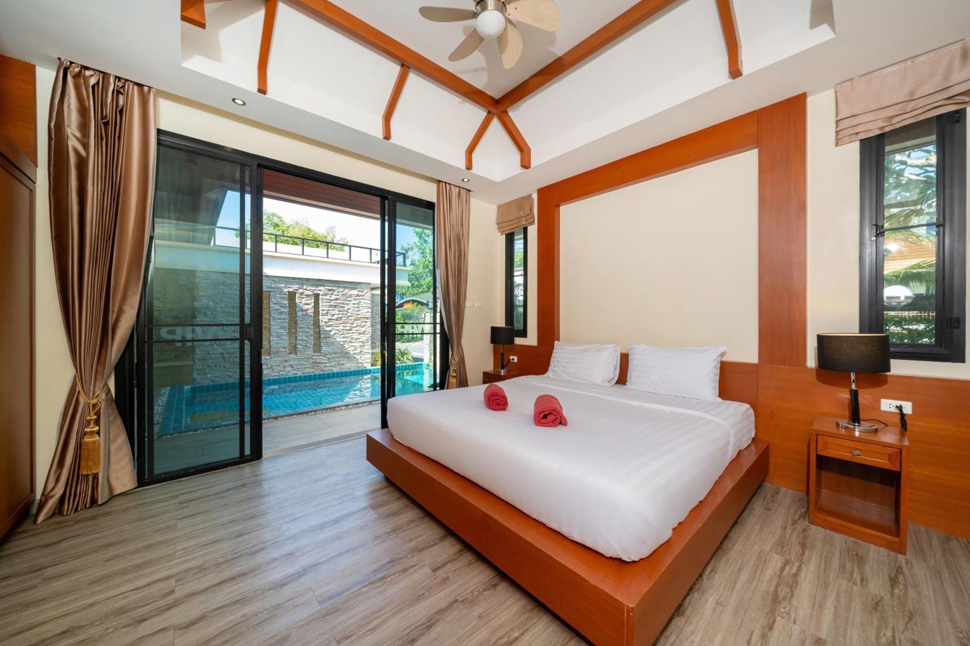 Private 2br Pool 2d15 In Gated Residences Vip Near Kids Park Villa Rawai