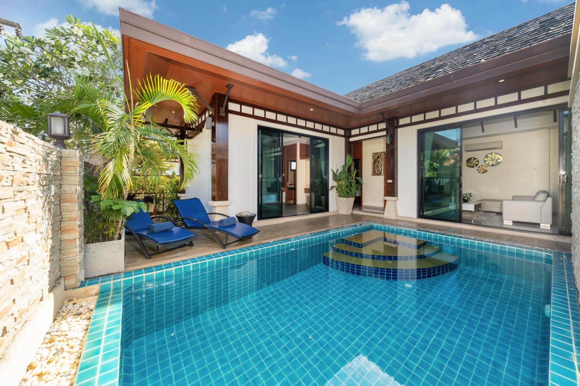Private 2br Pool 2d15 In Gated Residences Vip Near Kids Park Villa Rawai