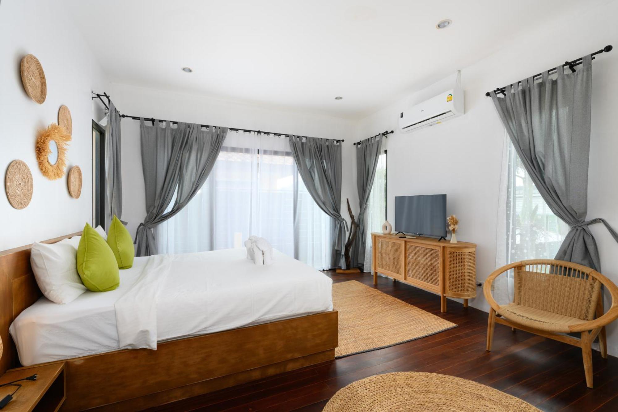 Villa The Orange Near 海灘附近的家庭別墅 Kamala Beach