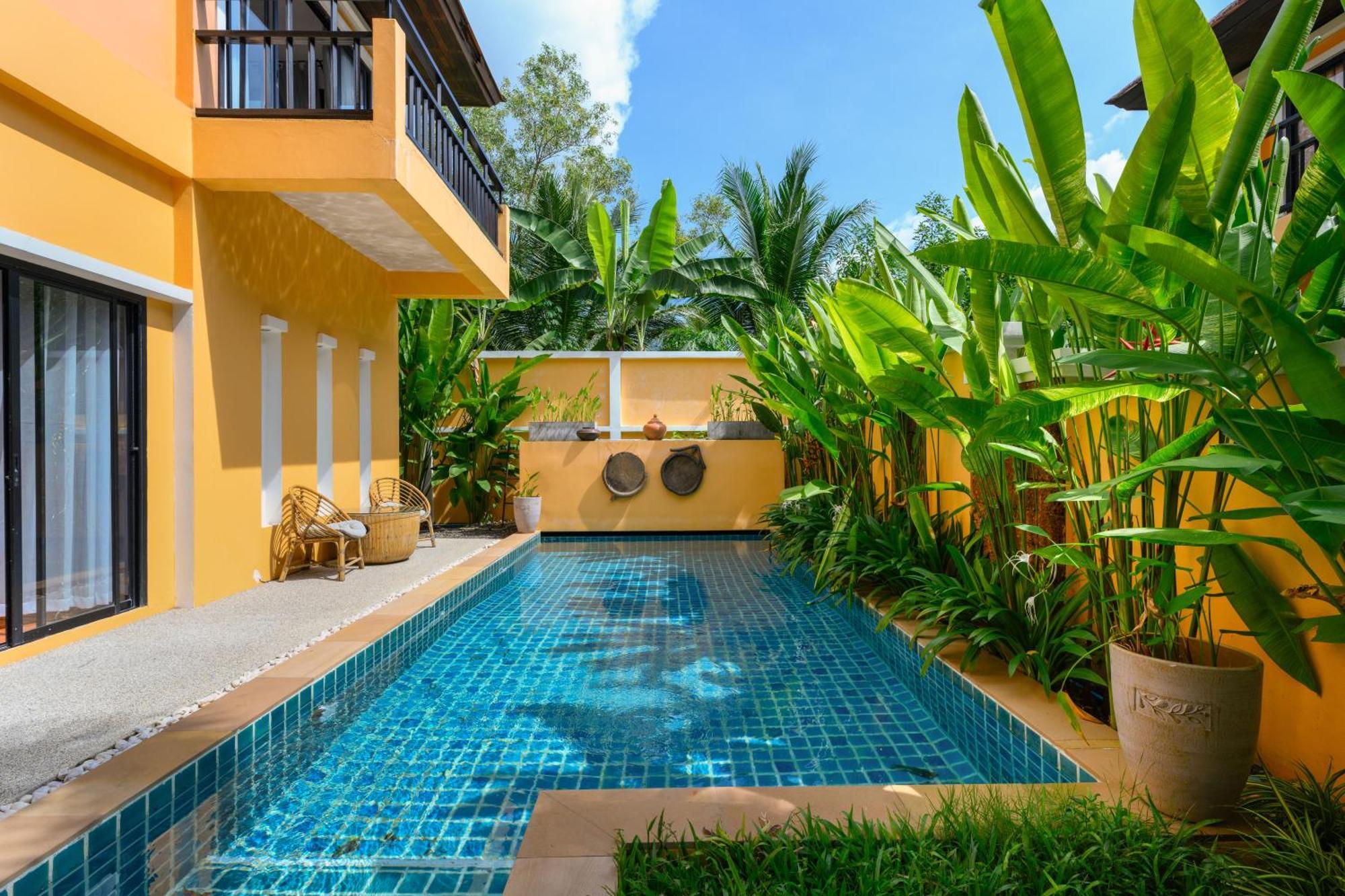 The Orange Near 海灘附近的家庭別墅 Villa Kamala Beach