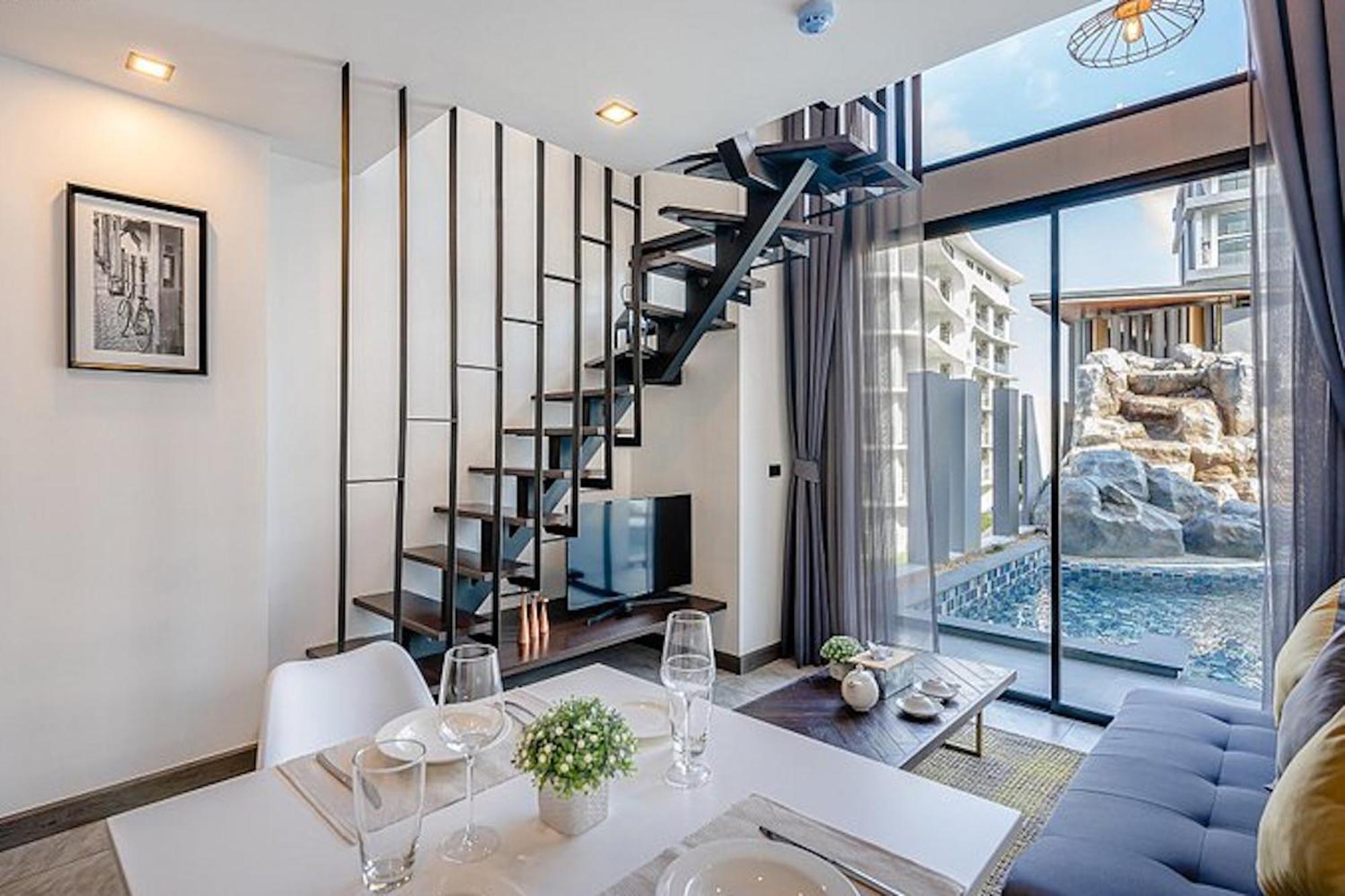 Apartment Pool Access Utopia Loft, Just 10 Min From Nai Harn Beach, Utl A116 *