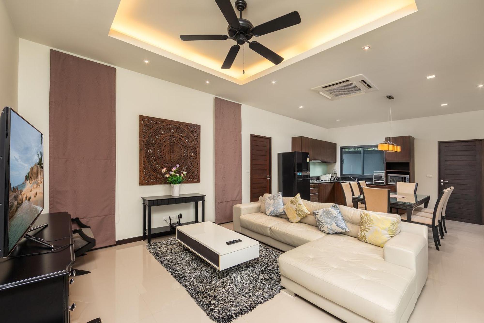 Villa Villa Bond| 3 Bedrooms | Private Pool | 3 Min To Naiharn Beach