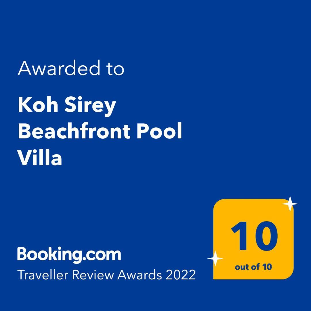 Ferienhaus Koh Sirey Beachfront Pool *