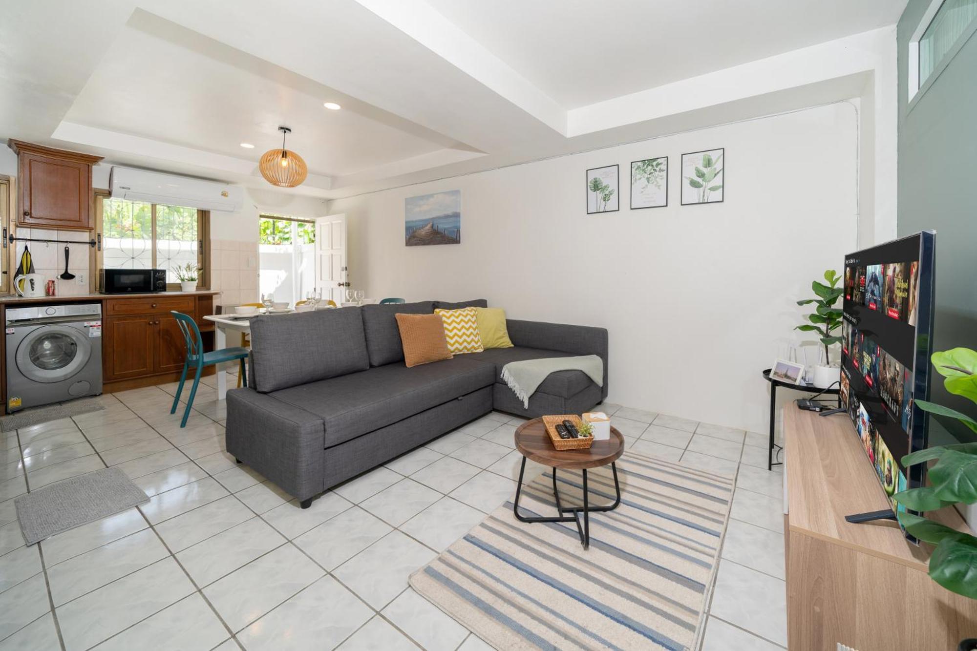 5 Mins Walk Bangla,beach,3br *
