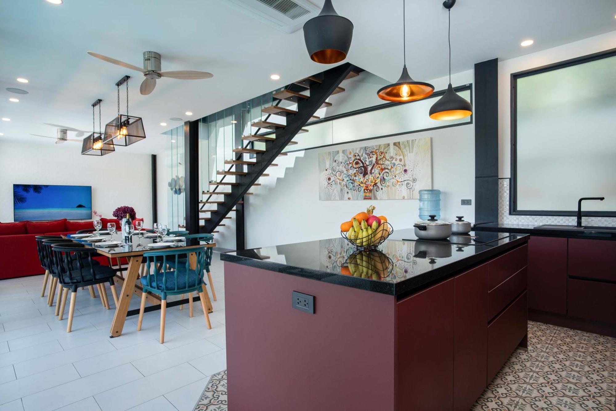 Trendy Loft-style 4br Pool Sunset Garden 7 Vila Ban Saiyuan