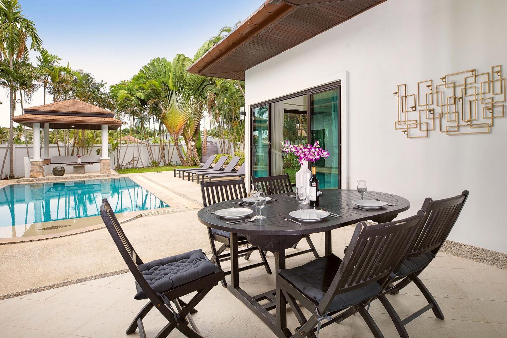 Cozy 3br White Cove With Private Pool * Rawai