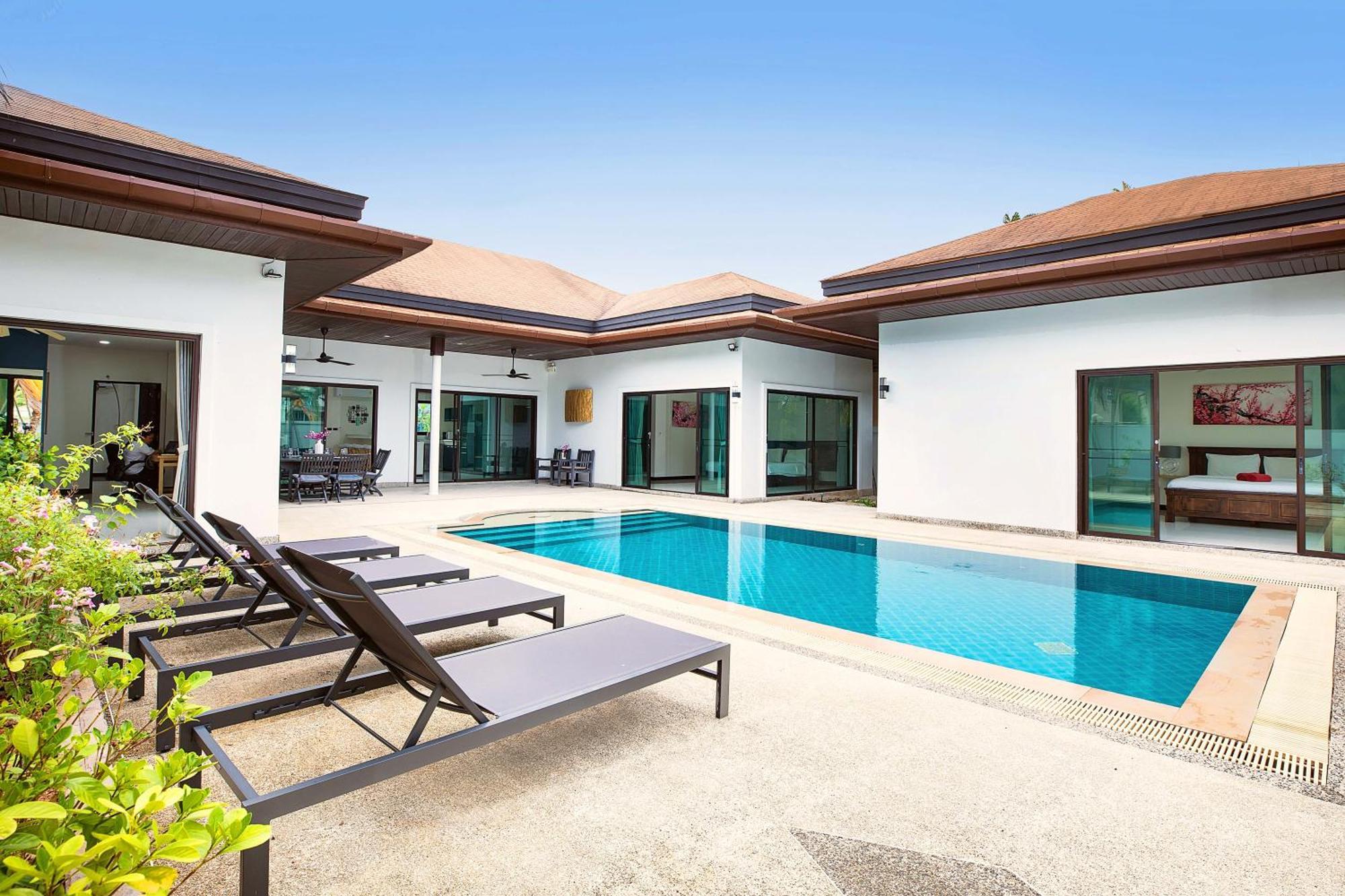 Vila Cozy 3br White Cove With Private Pool Rawai