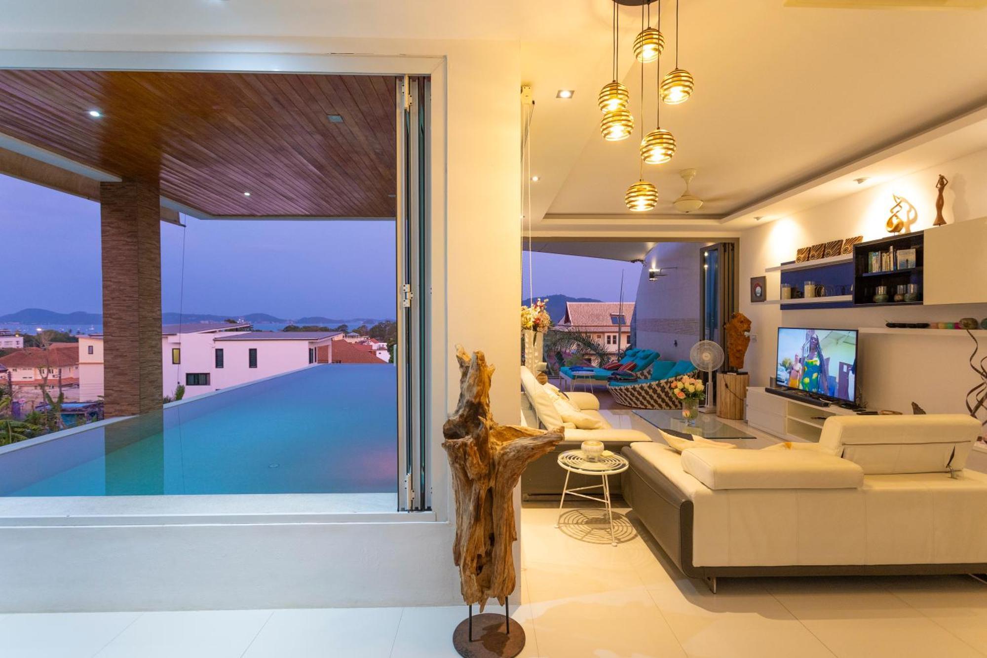 Villa Oceanview Pool Rawai Phuket 3br *