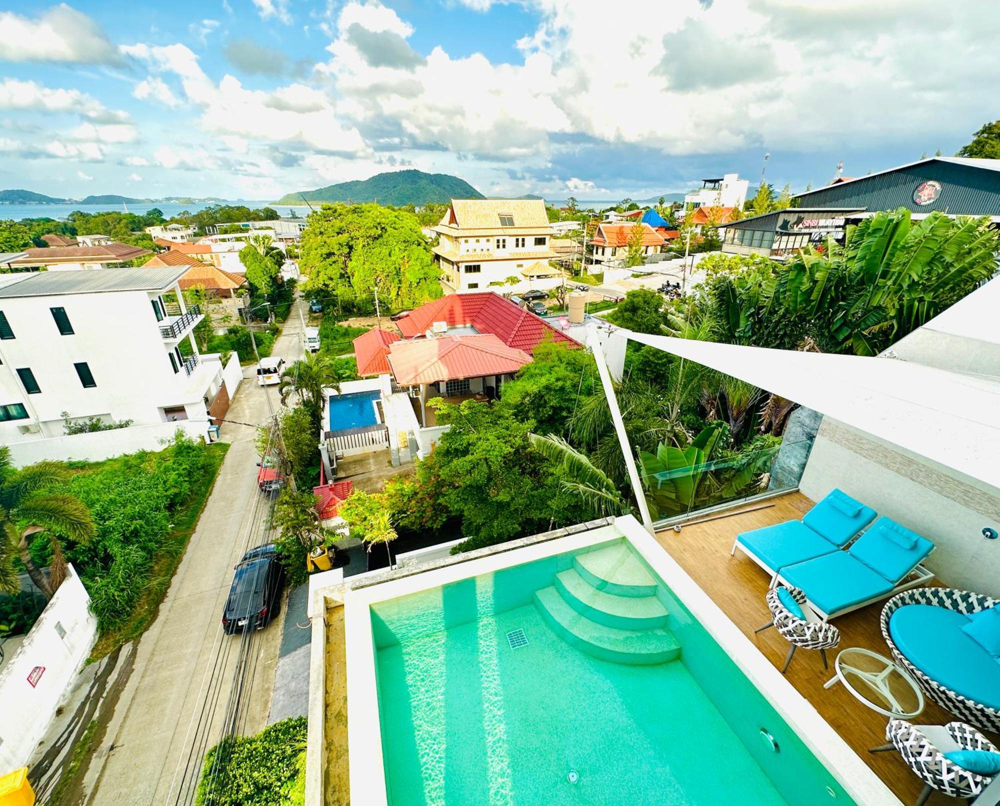 Oceanview Pool Rawai Phuket 3br