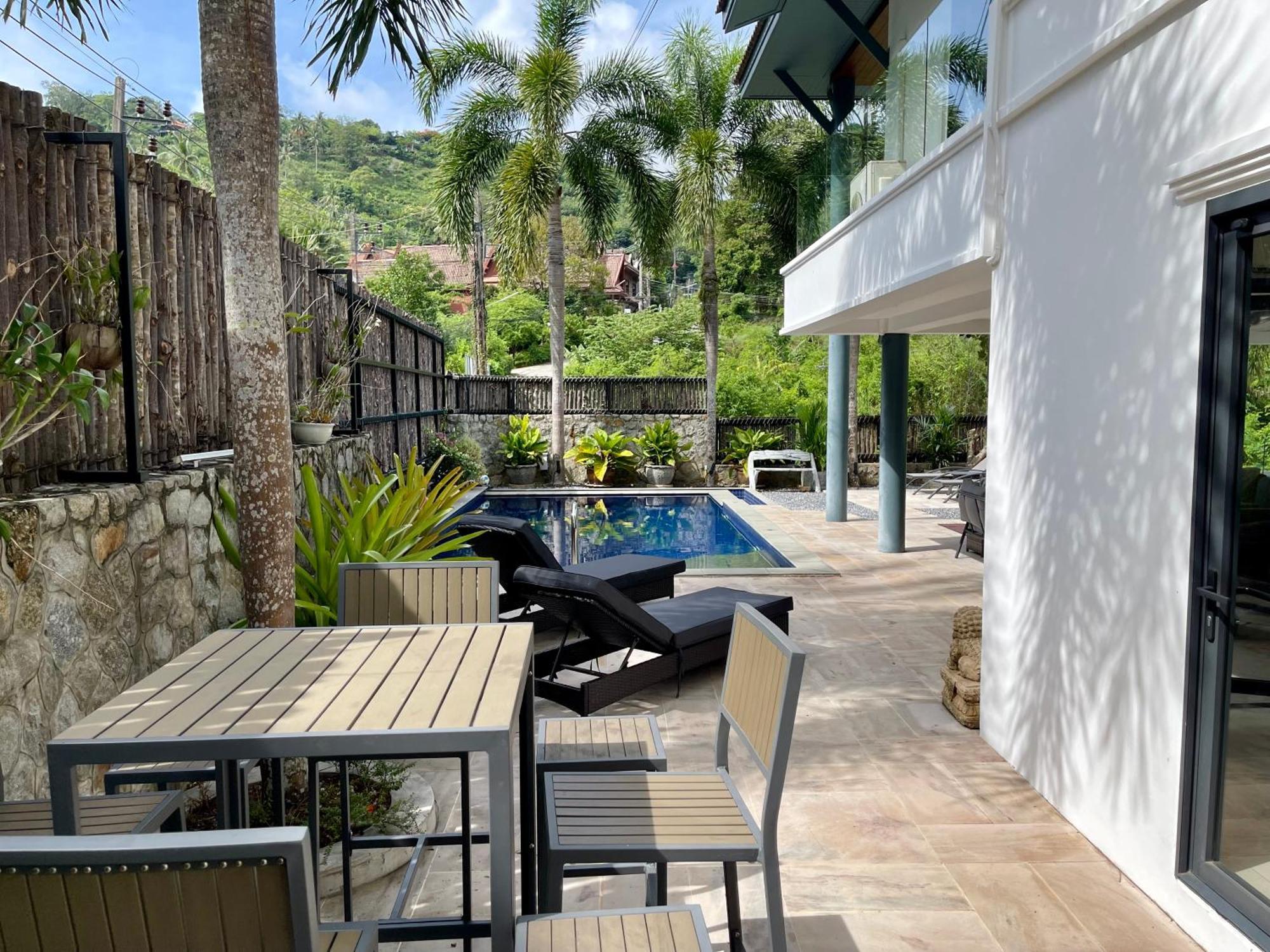 Kata Vista Luxury Modern 4br Private Pool Villa Ban Kata