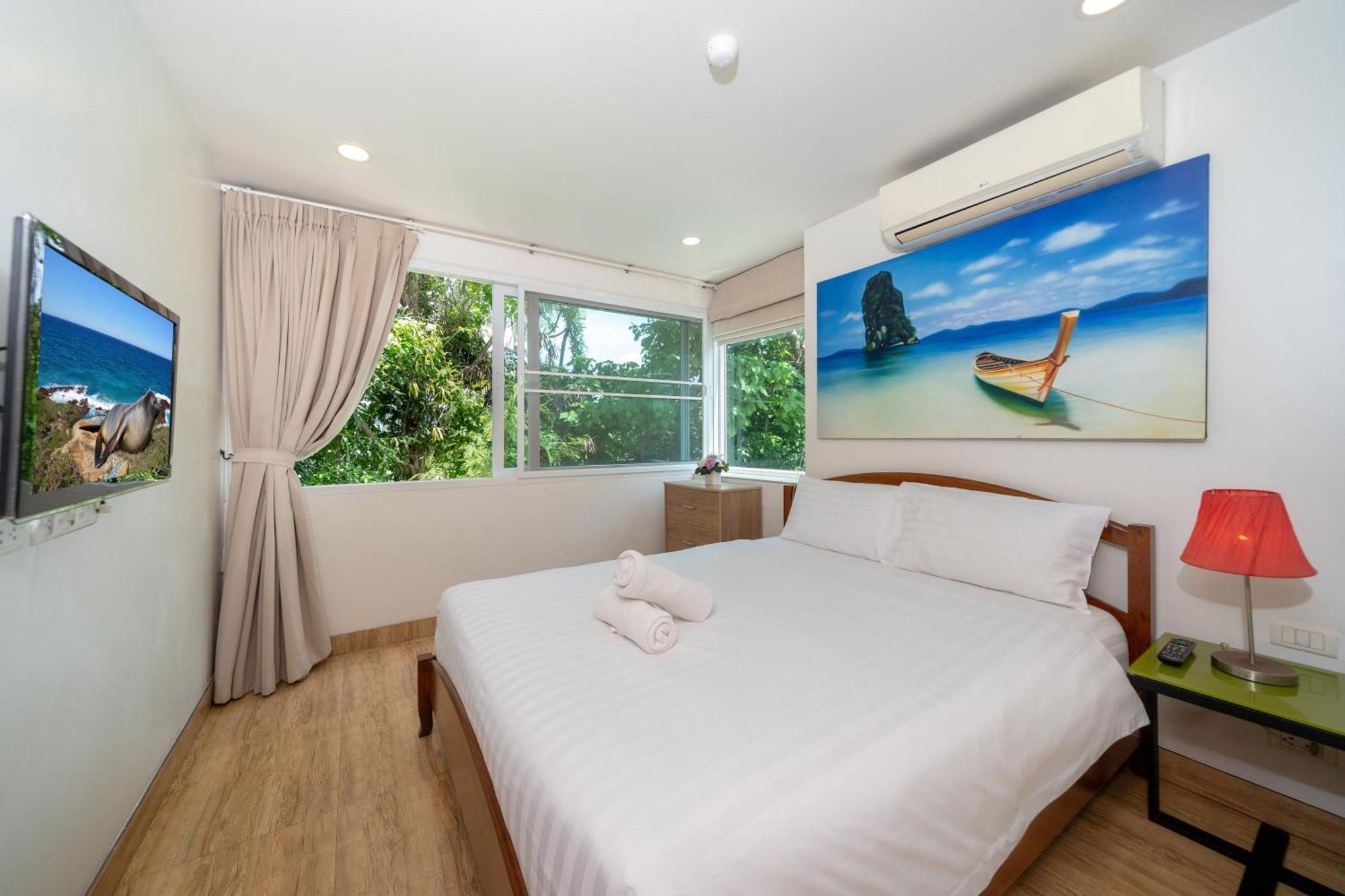 Jungle View E107 For 3 In Sea View Karon Butterfly * Ban Karon