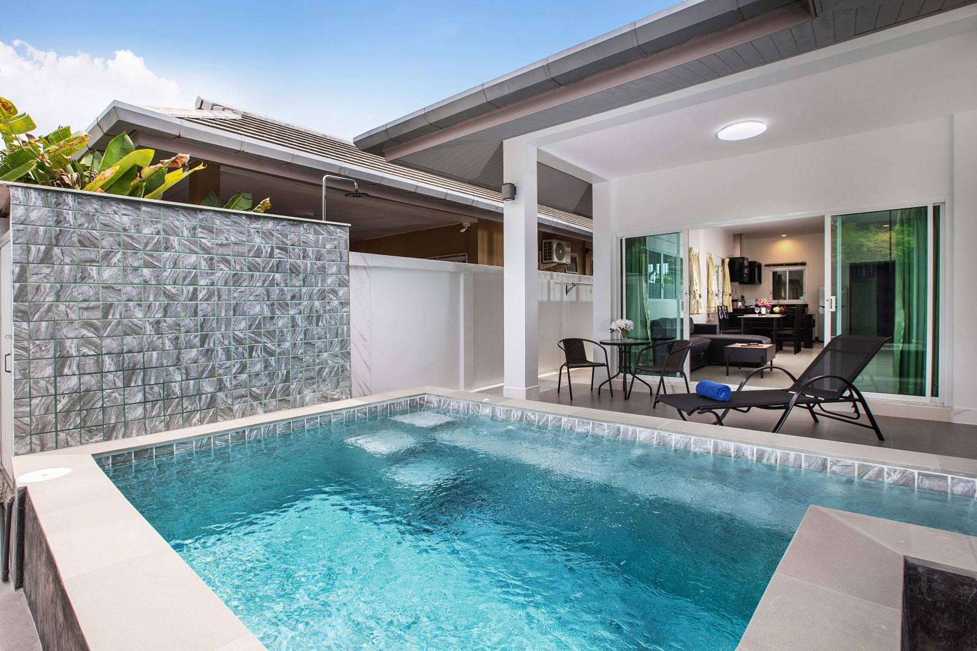Villa Family 2br Lancelot 3 With Jacuzzi Pool, Just 10 Min Drive Naiharn And Rawai Ban Saiyuan