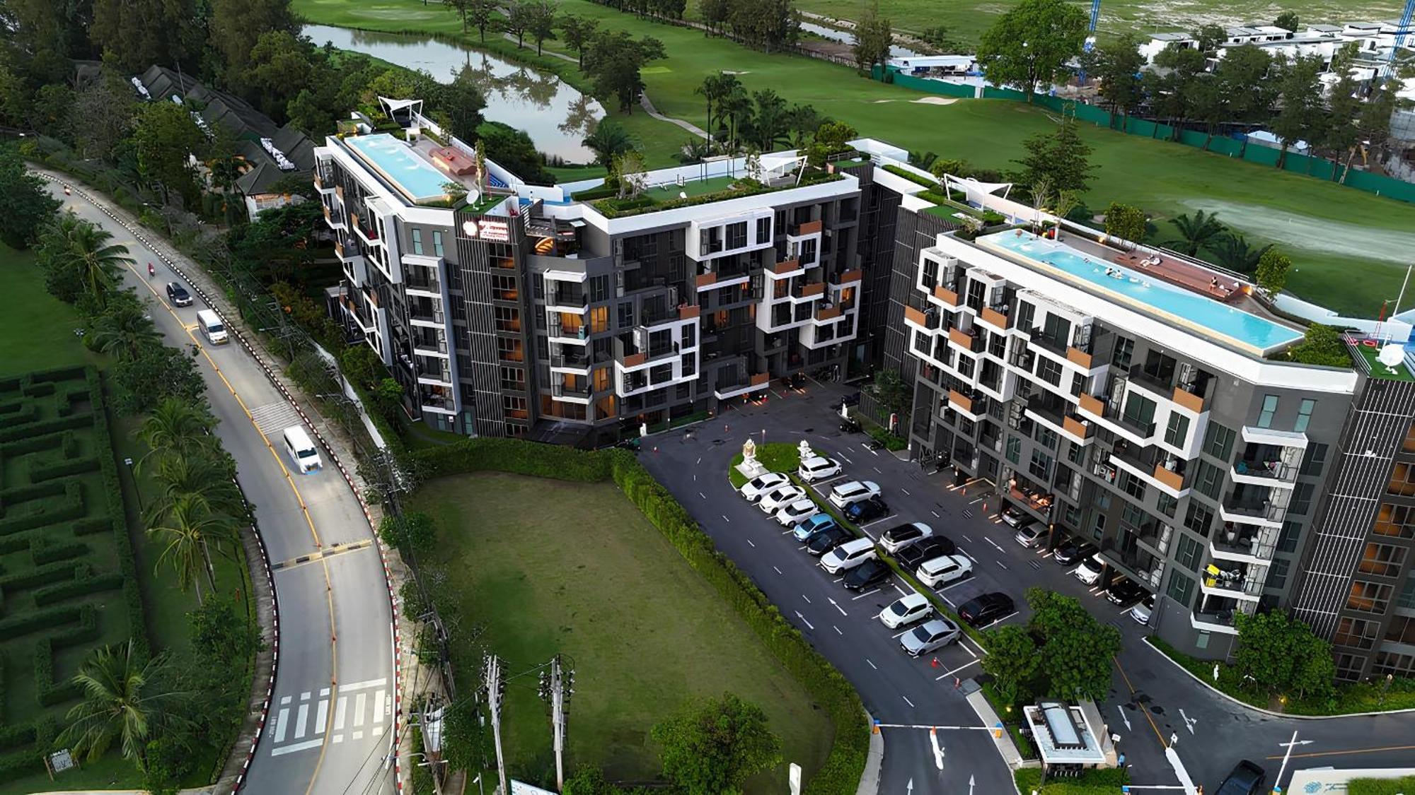 Modern 2-bedroom Garden View In Skypark Laguna Apartment