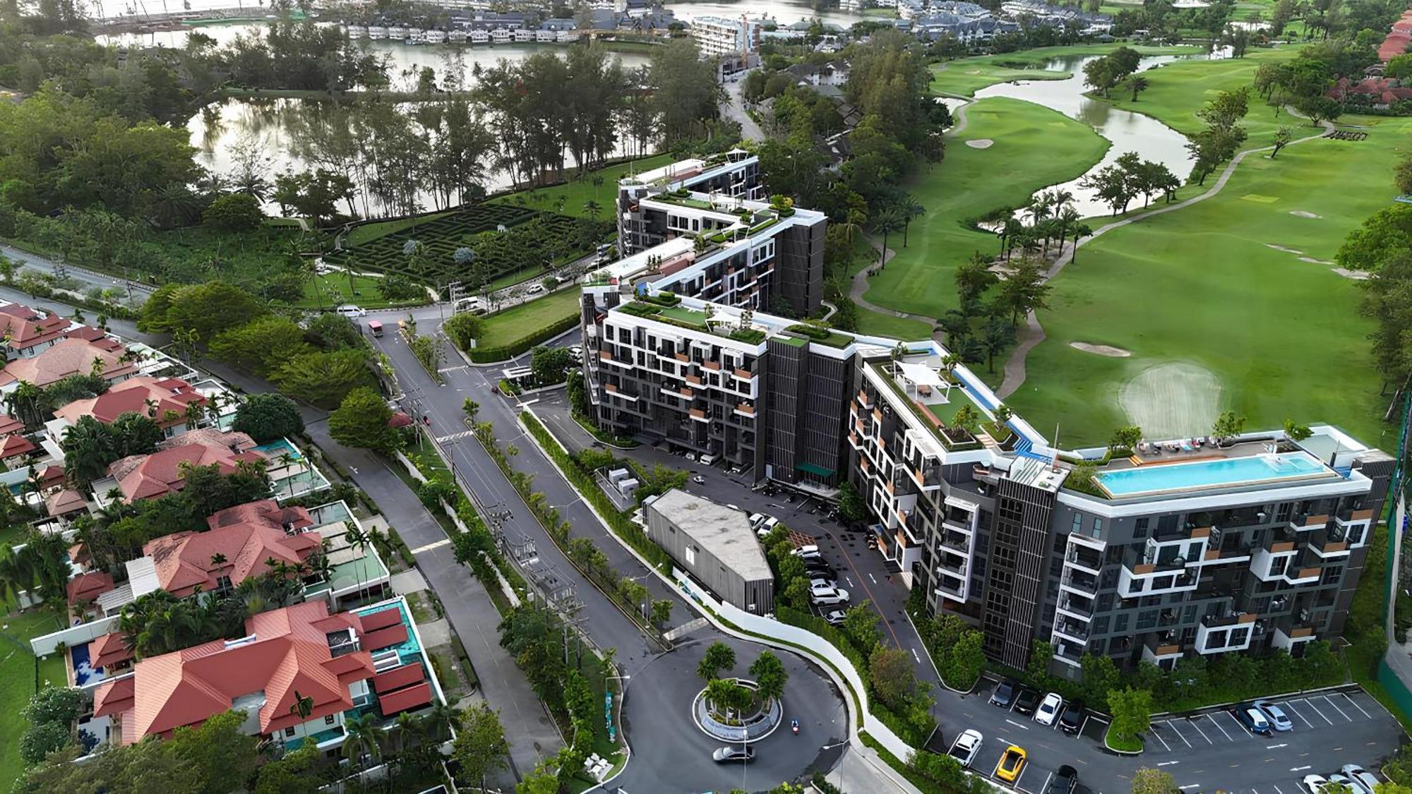 Apartment Modern 2-bedroom Garden View In Skypark Laguna