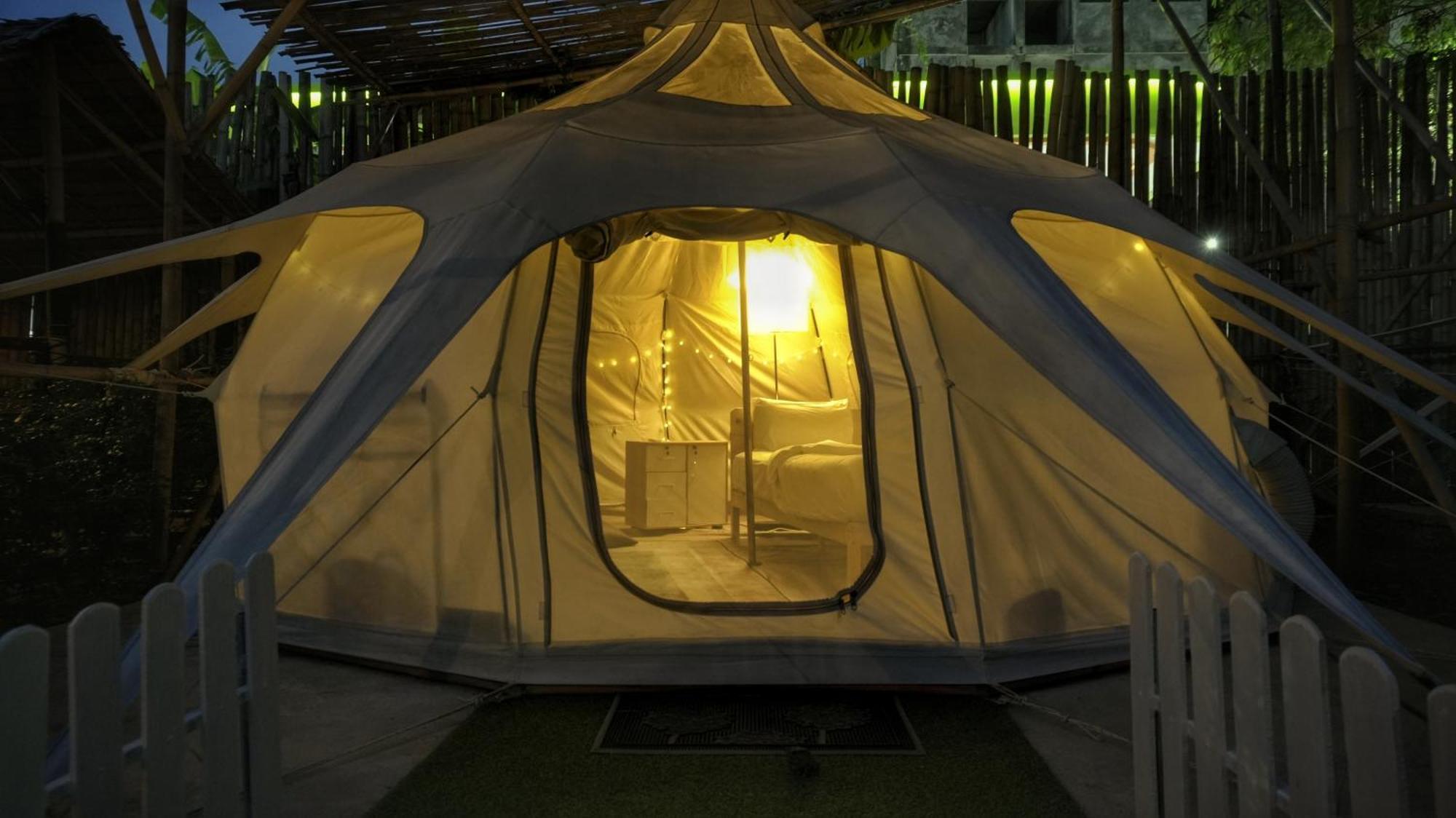 Tenda de luxo Bambus Restaurant, Bar & Glamping *